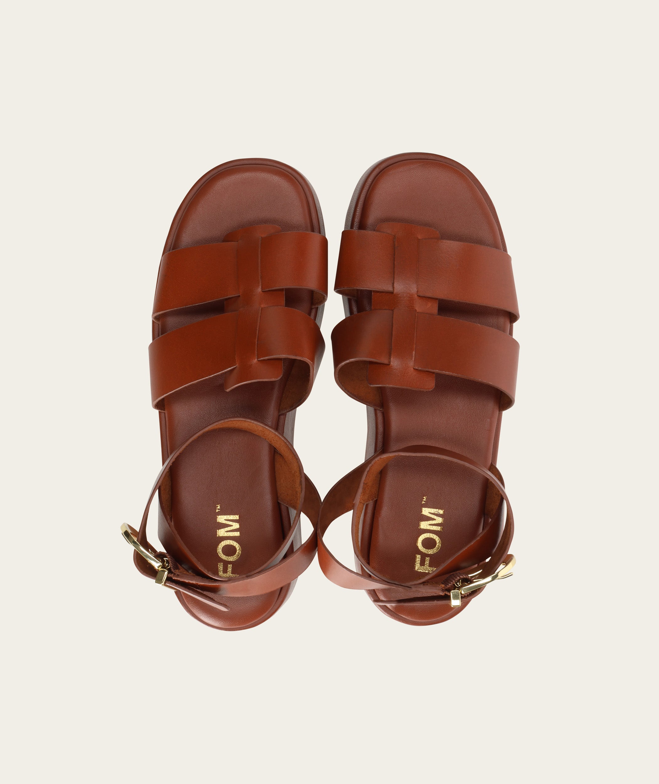Ladies Sandal Ash - Tobacco
