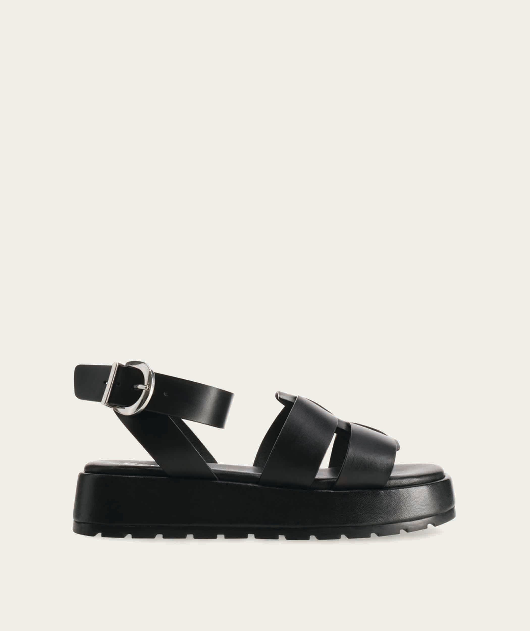 Ladies Sandal Ash - Black