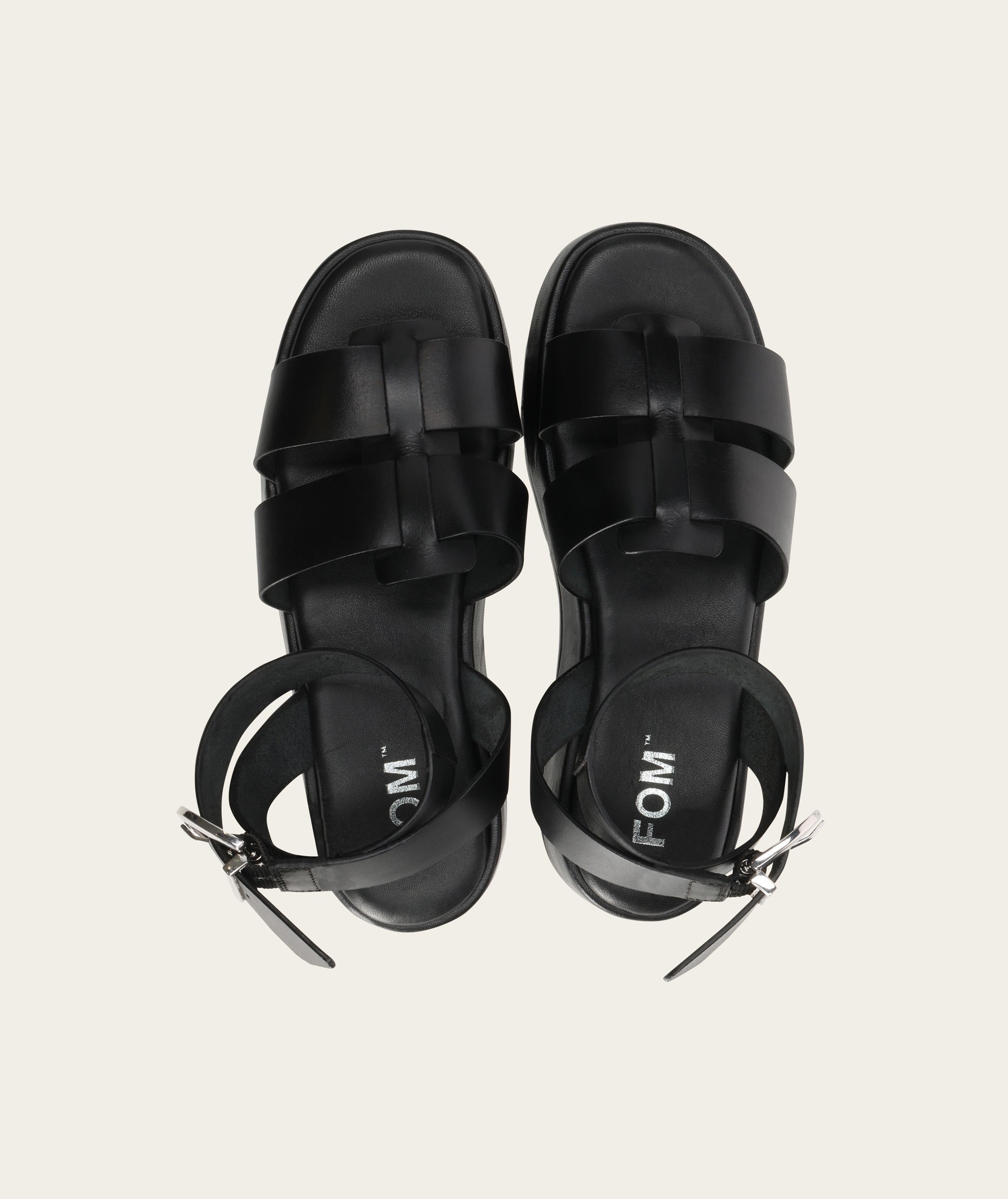 Ladies Sandal Ash - Black