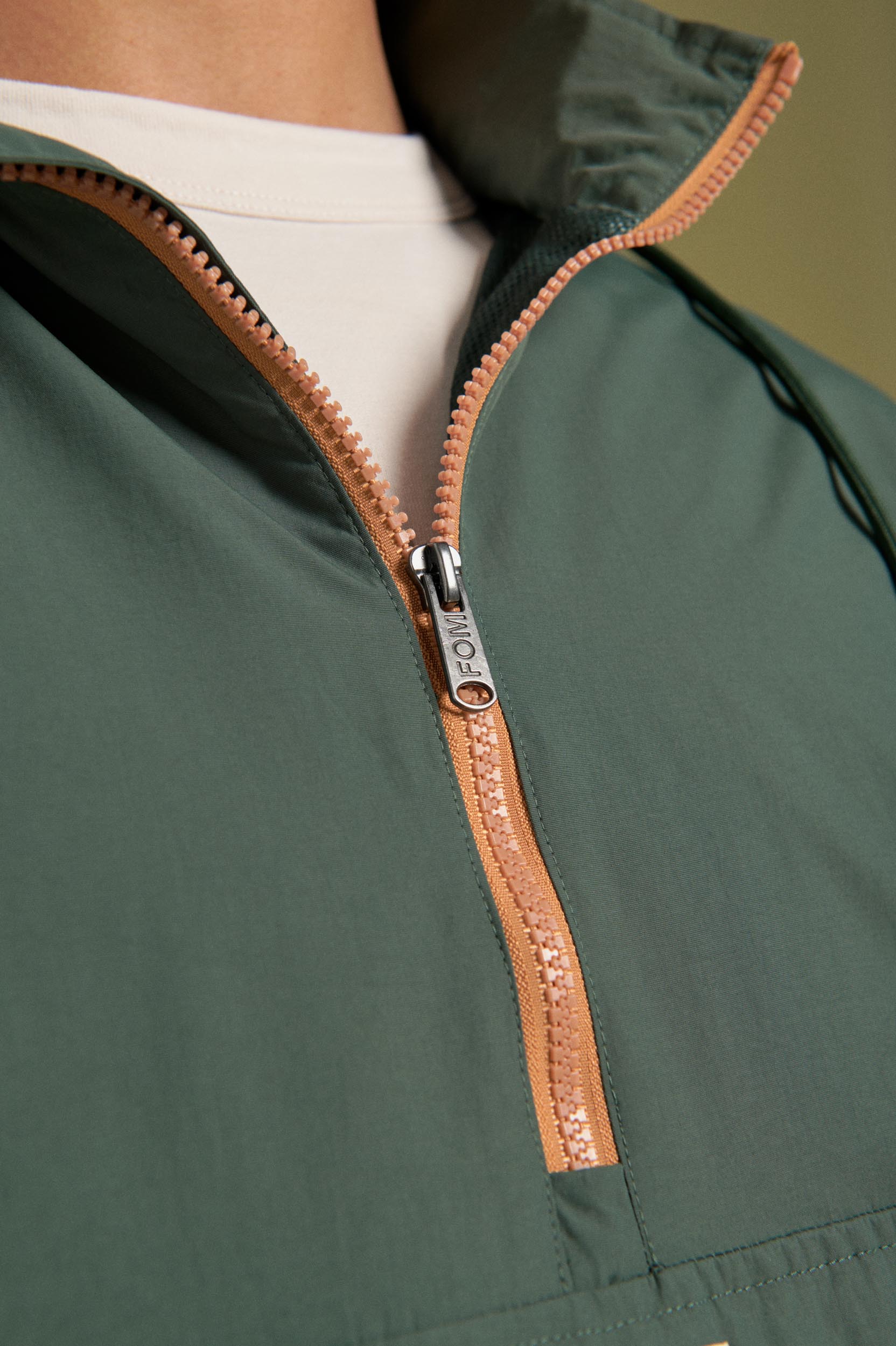 Mens Anorak - Forest Green