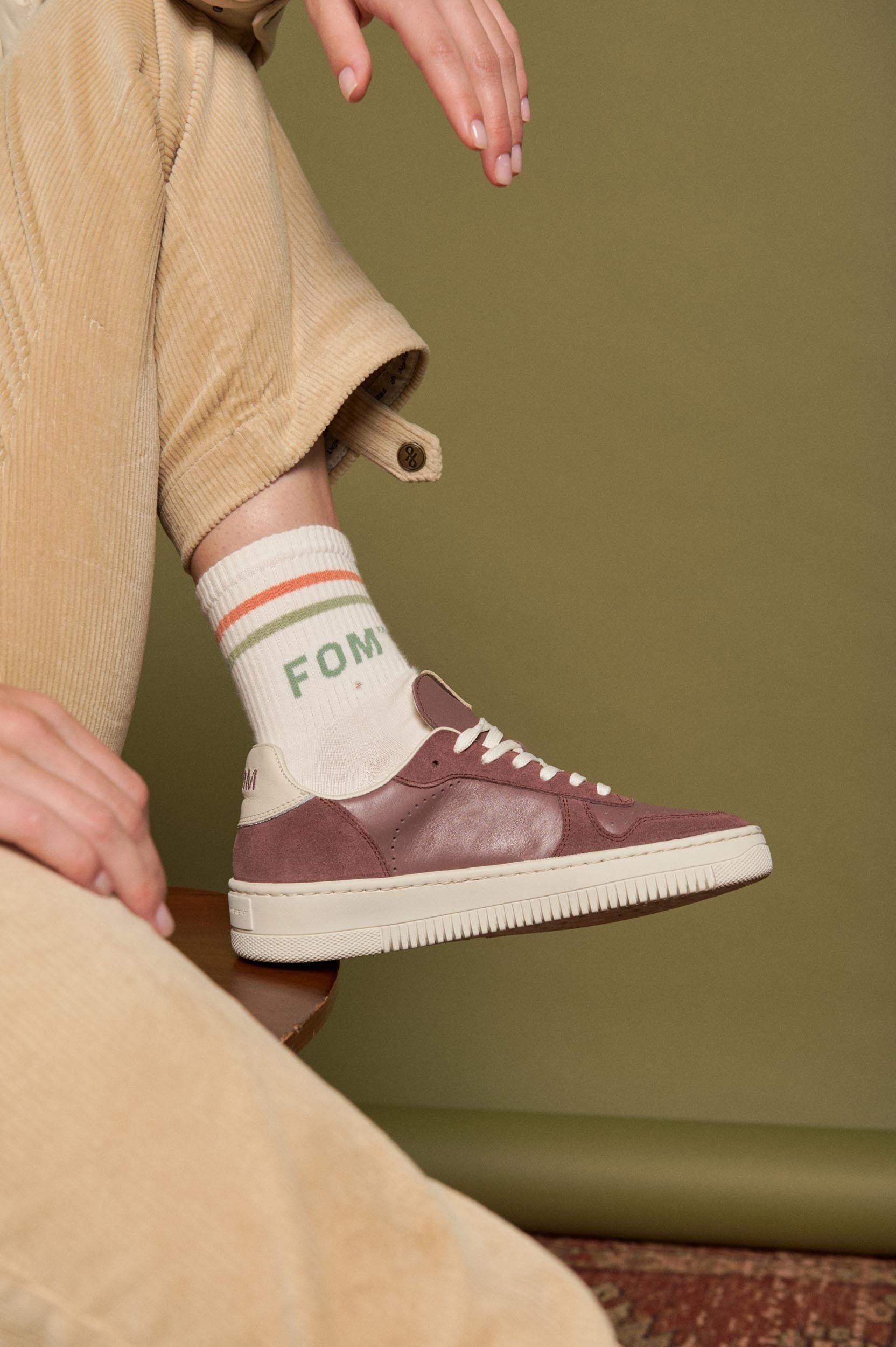 FOM Ladies Tekkie - Brownrose