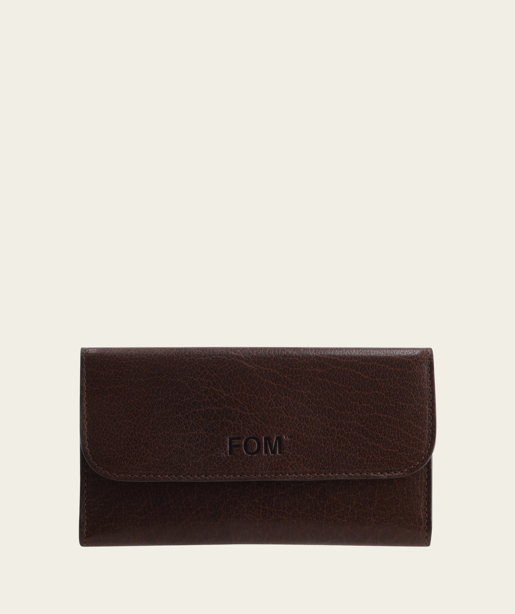 Cleo Wallet - Textured Brown