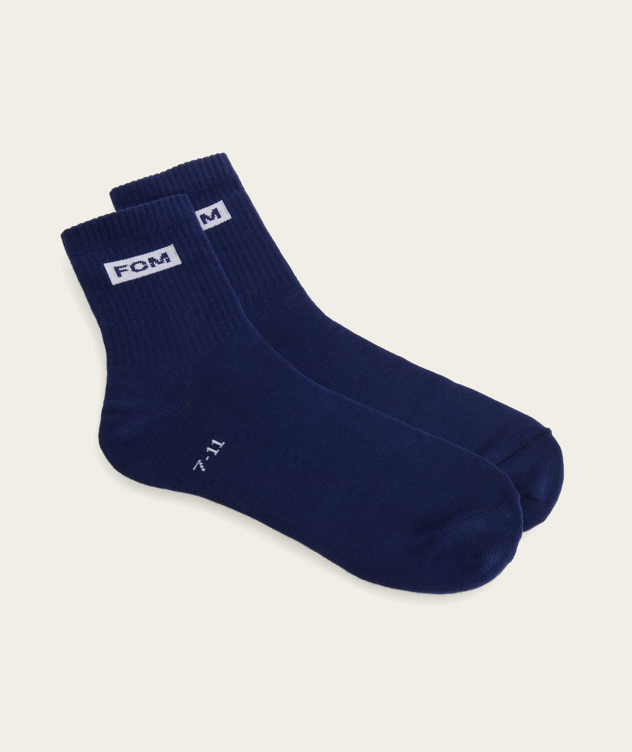 Socks FOM Active - Navy (Size 7-11)