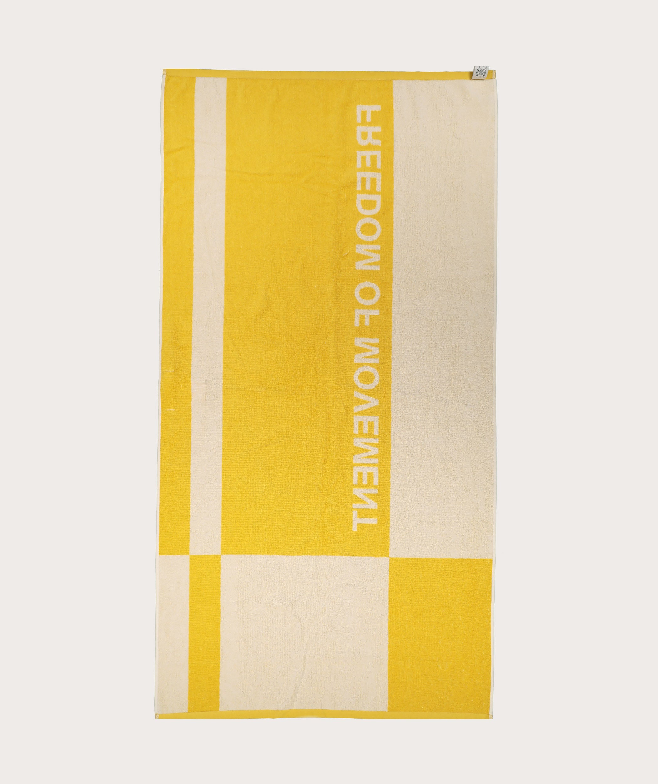 FOM Beach Towel - Ivory/ Mimosa