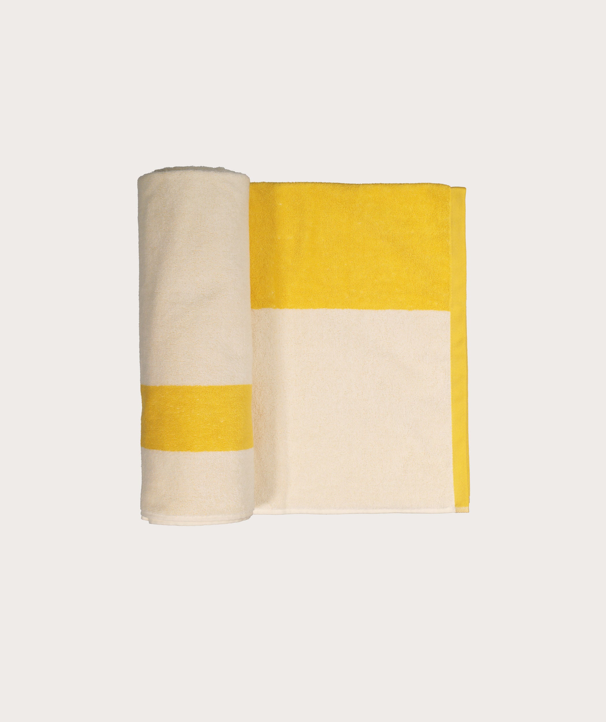 FOM Beach Towel - Ivory/ Mimosa