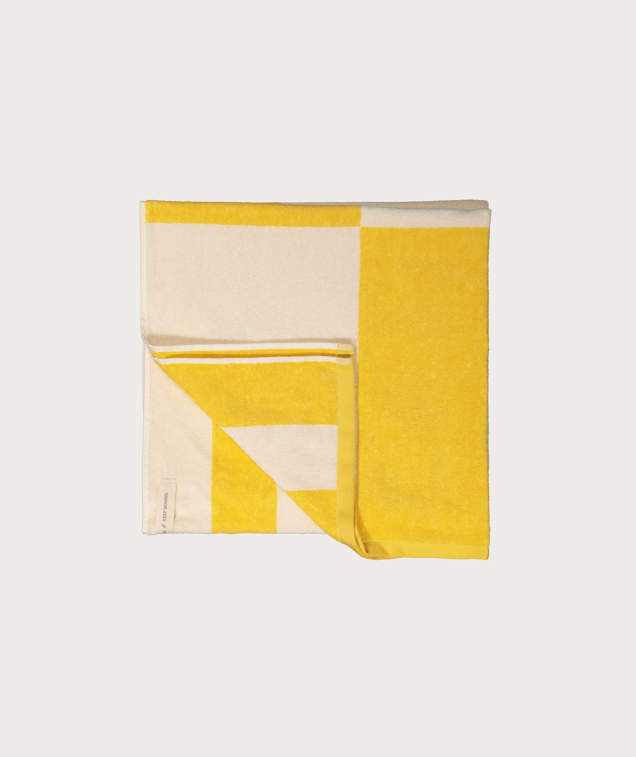 FOM Beach Towel - Ivory/ Mimosa