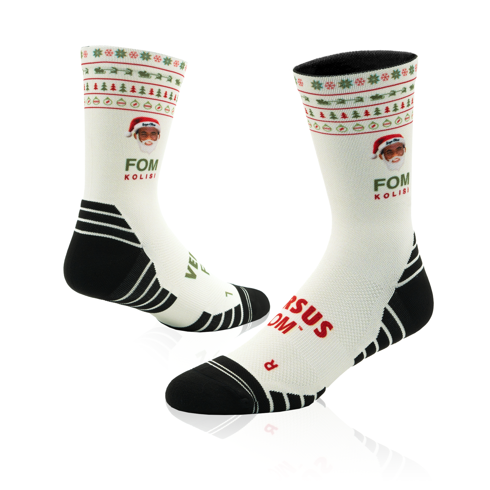 Socks FOM x Kolisi Crew - Siya Claus (Size 4-7)