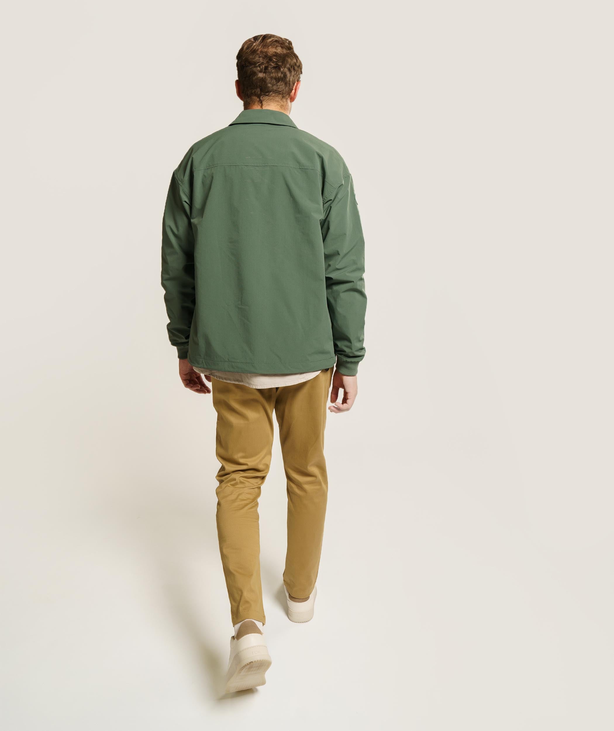 Mens Athletic Skinny Chino - Stone
