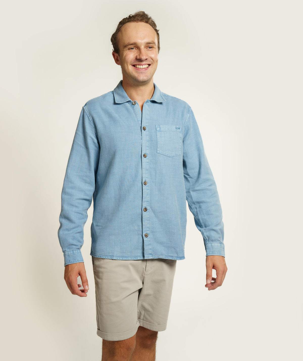 Long Sleeve Denim Shirt