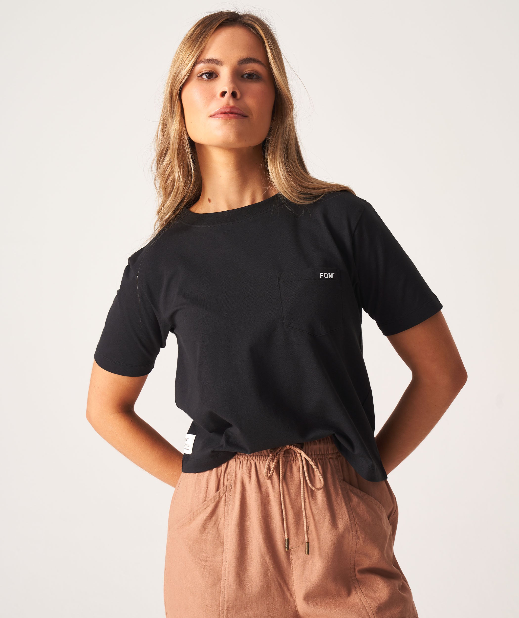 Ladies Standard Cotton Tee - Black