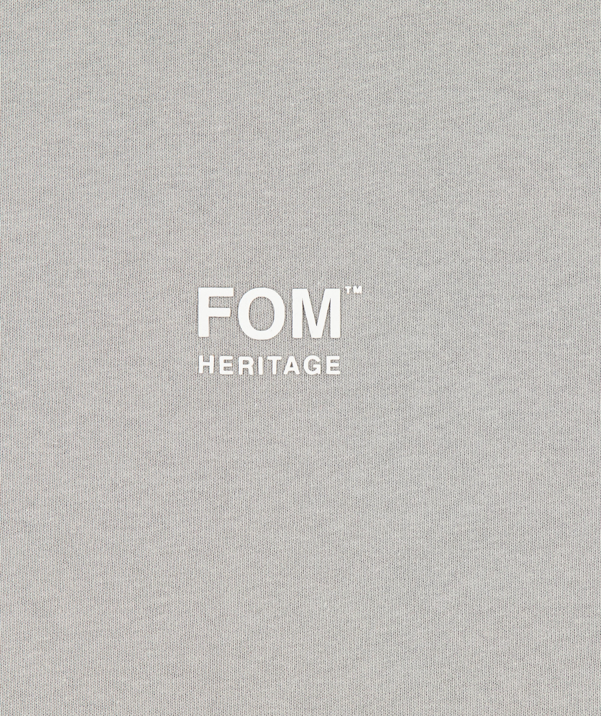 FOM x Ndumiso Mens Relaxed Heritage Tee - Cement