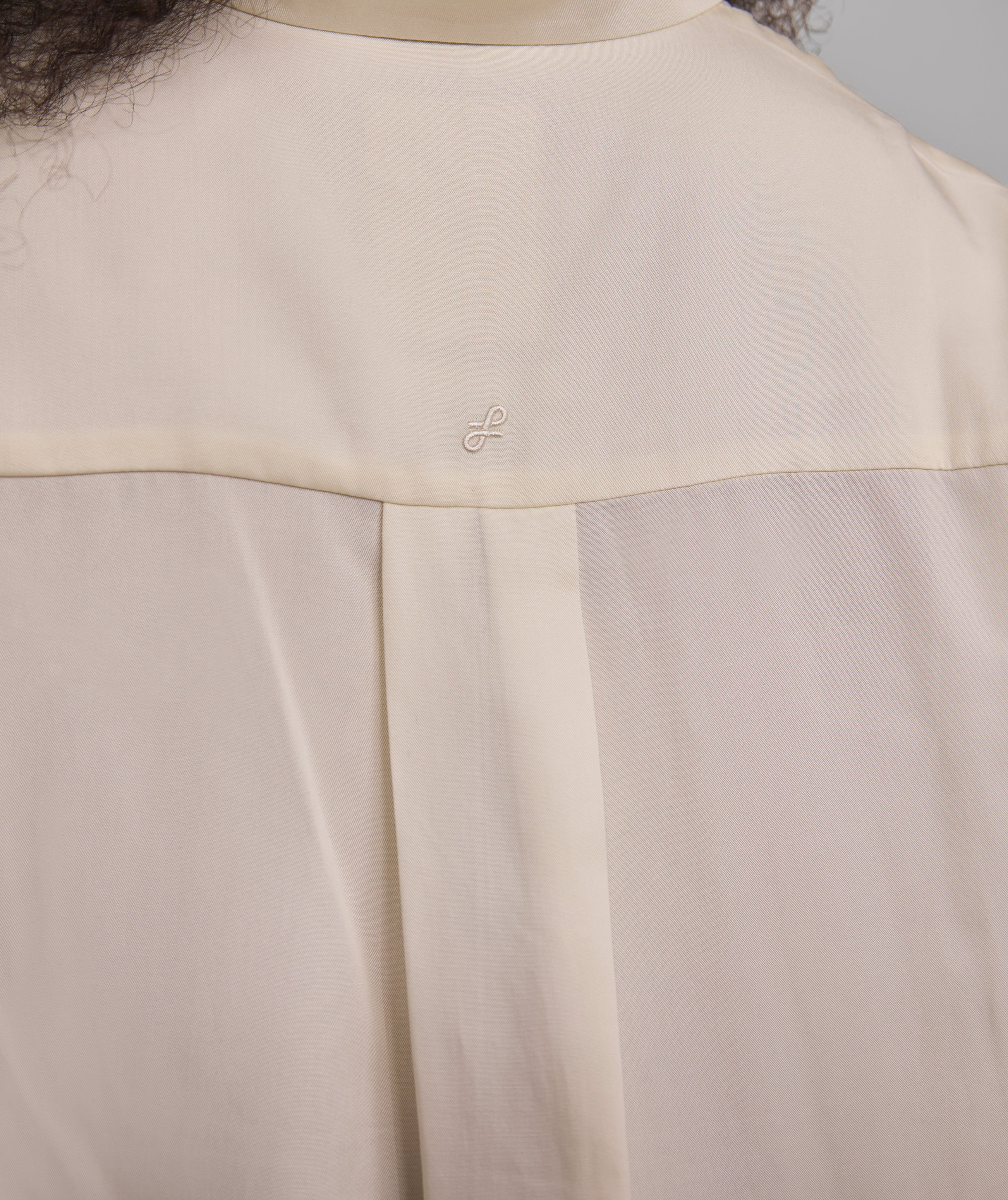 Ladies Short Sleeve Lyocell Shirt - Light Butter