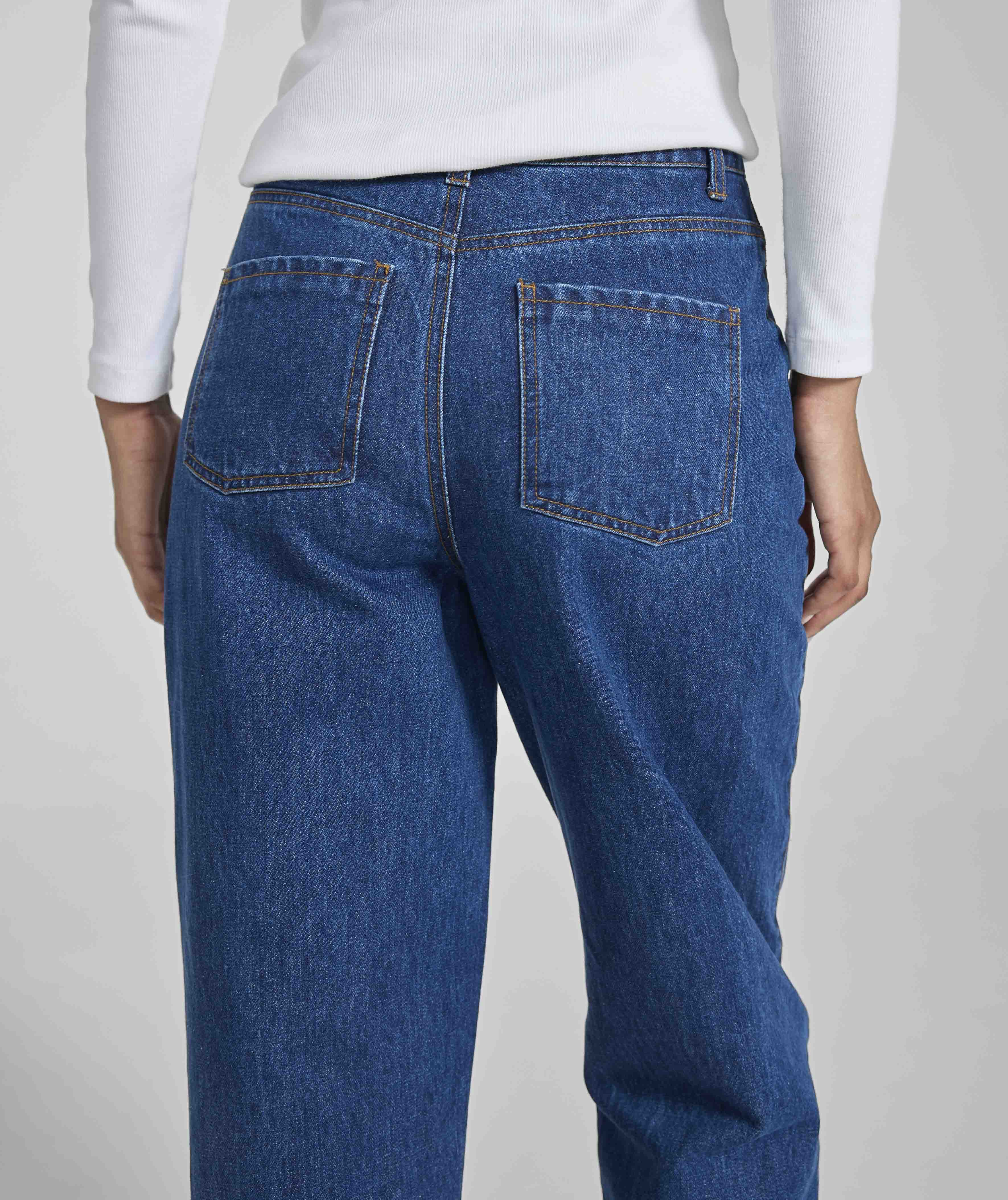 Ladies Barrel Denim - Indigo