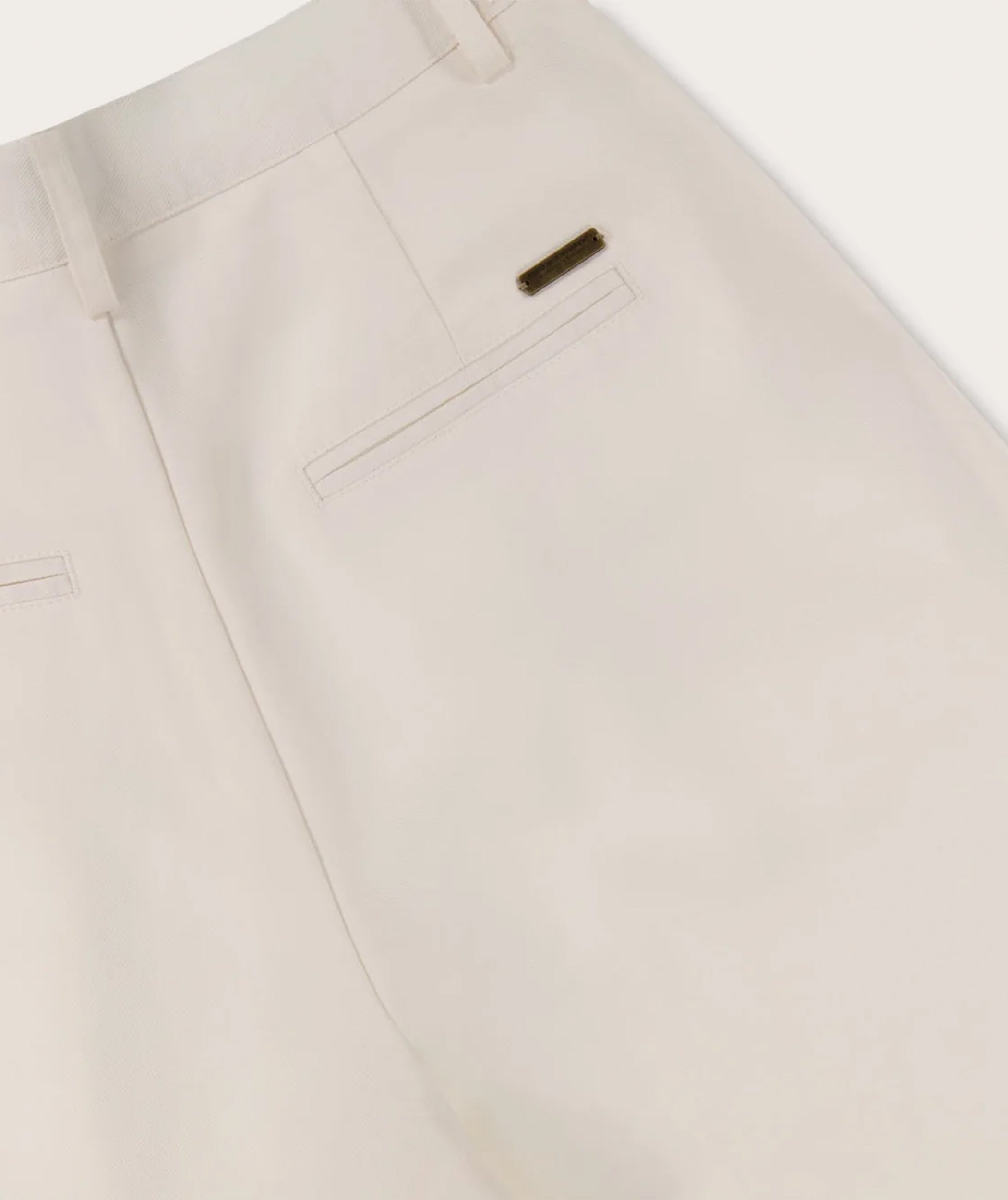 FOM Ladies Cropped Trouser White