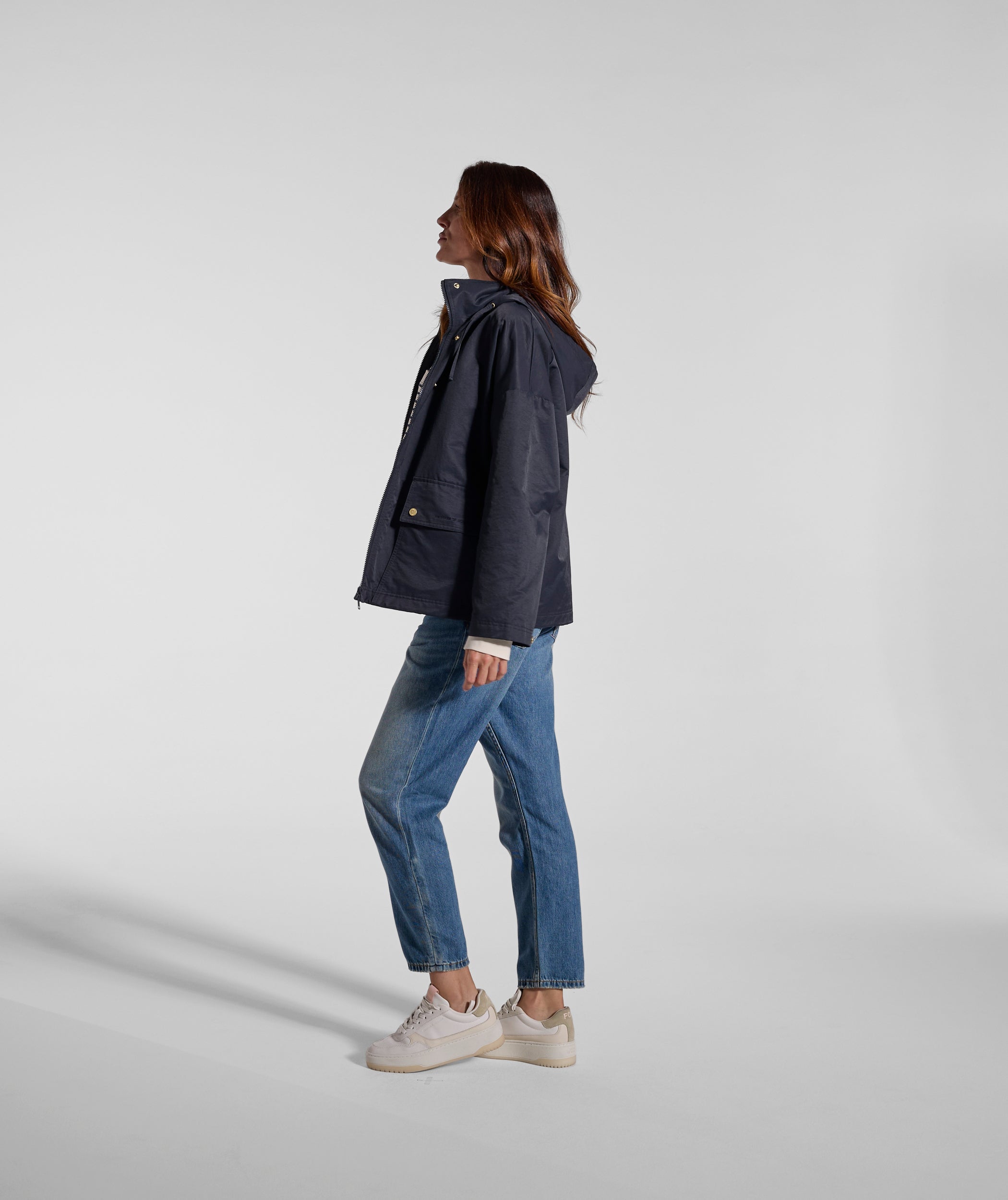 Ladies Field Jacket - Navy