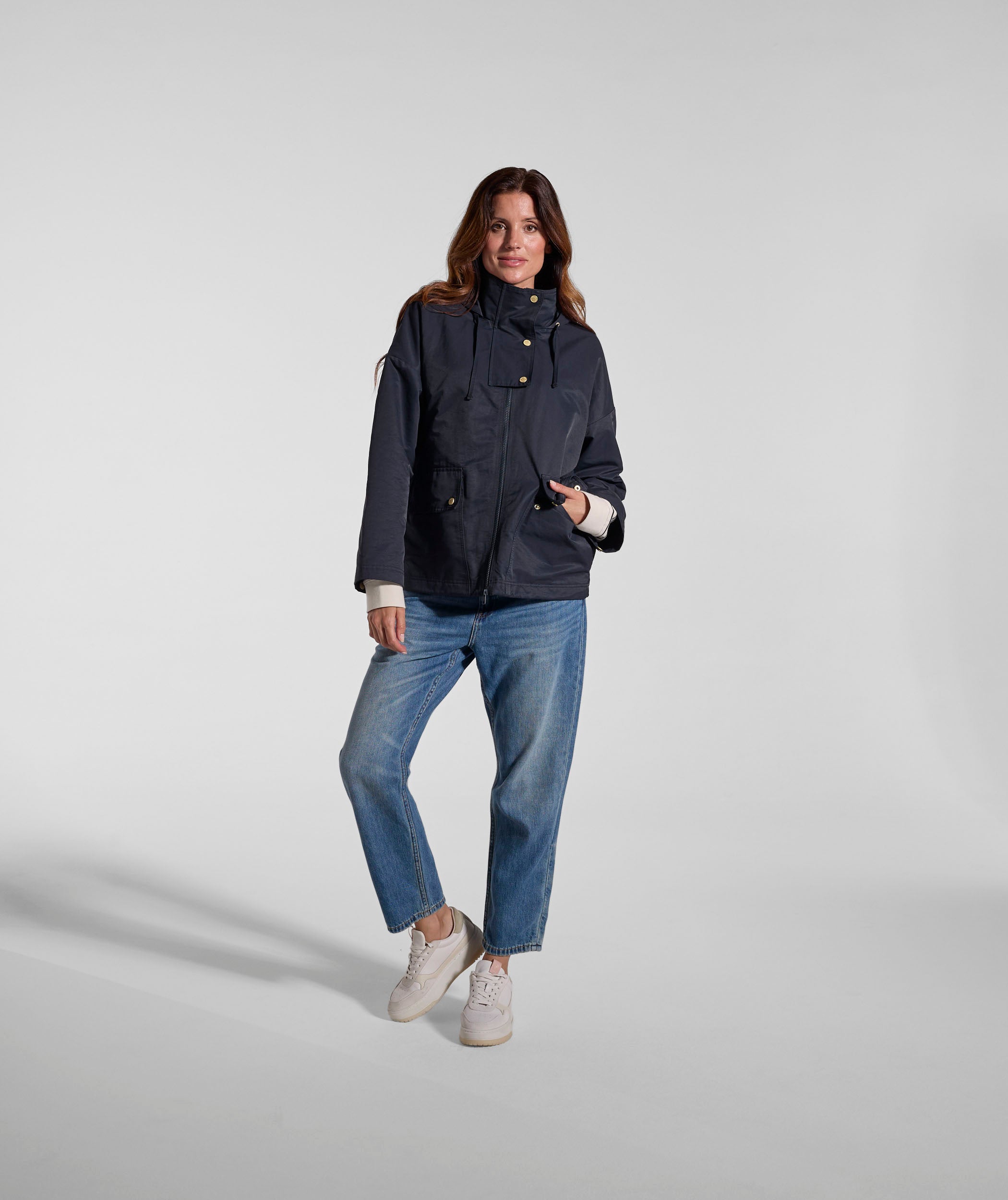 Ladies Field Jacket - Navy