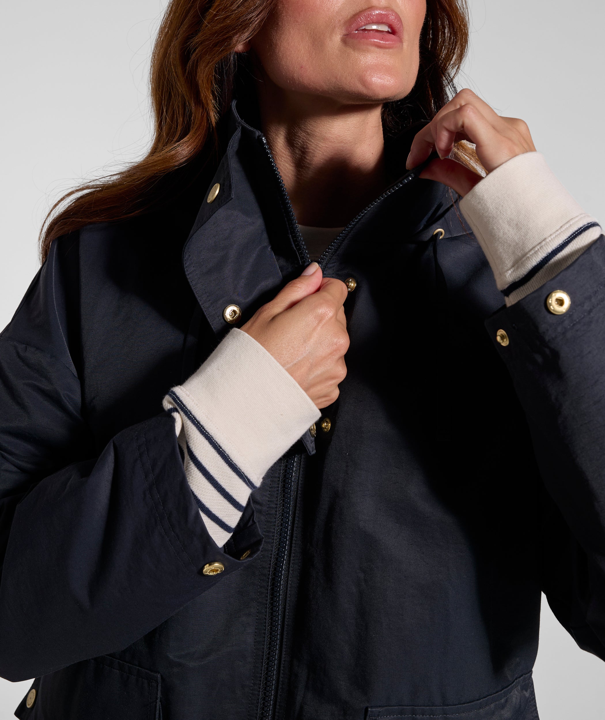 Ladies Field Jacket - Navy