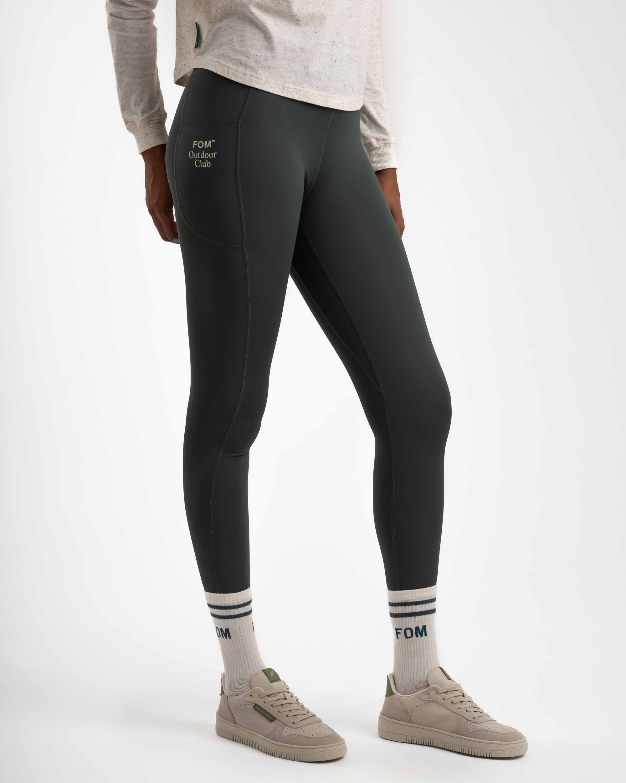 Ladies Outdoor Legging - Dark Moss