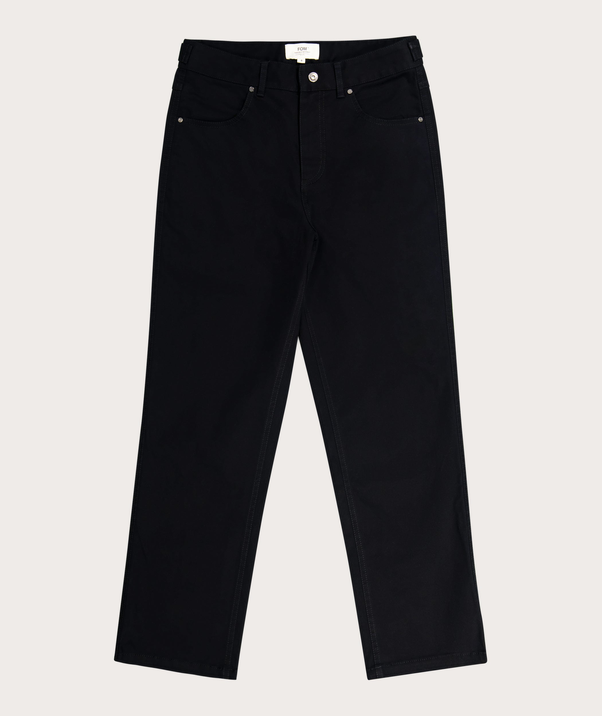 Ladies Regular Fit Pants - Black