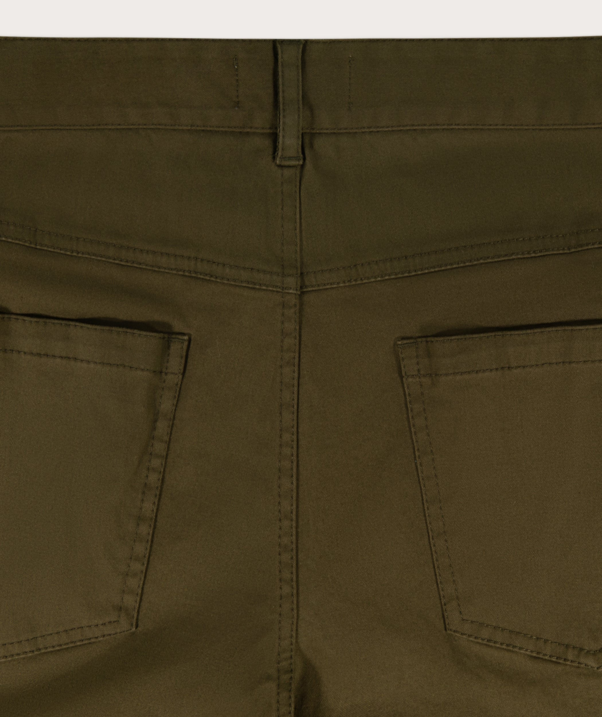 Ladies Regular Fit Pants - Olive Green