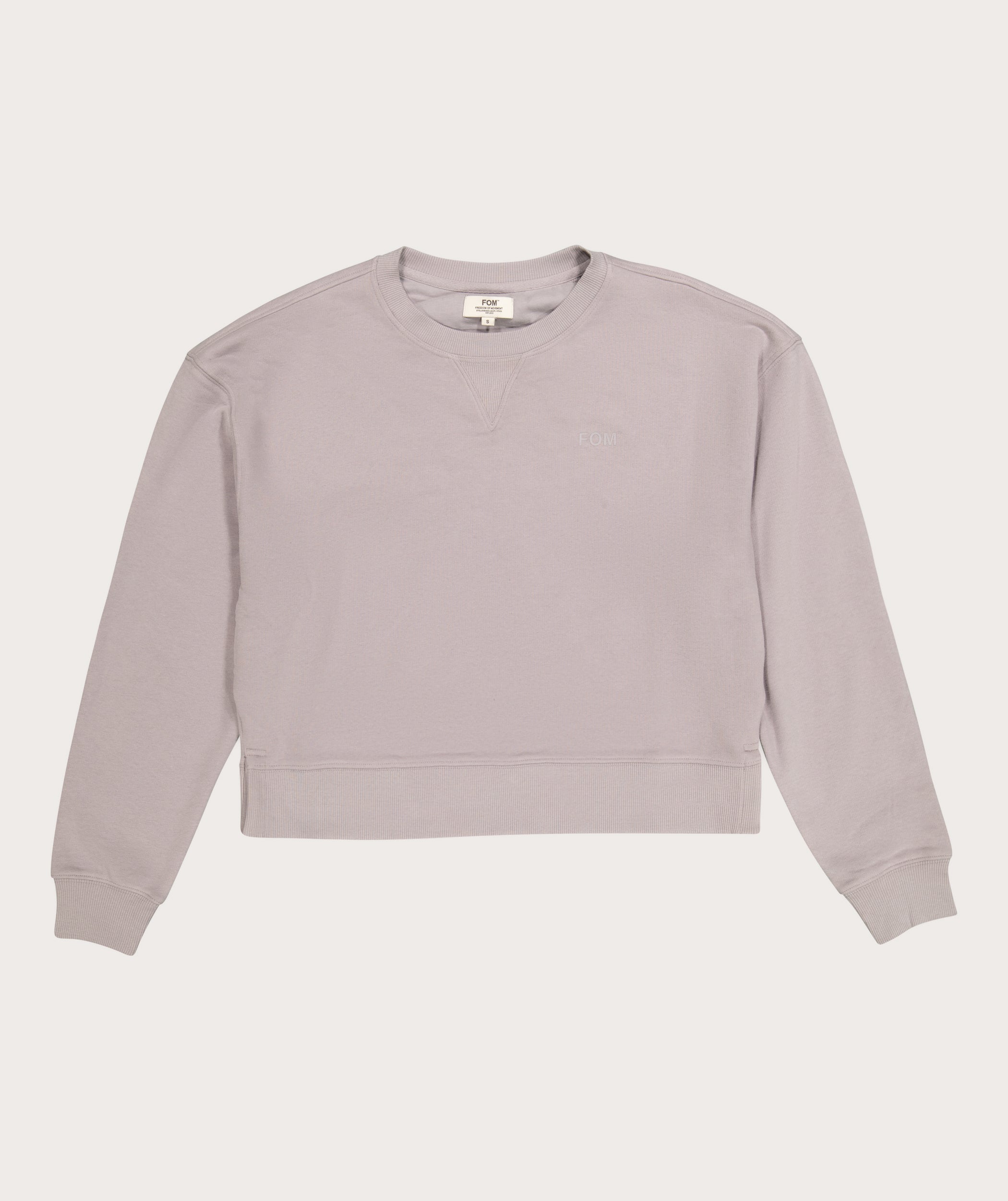 Ladies Crew Neck Sweater - Lilac