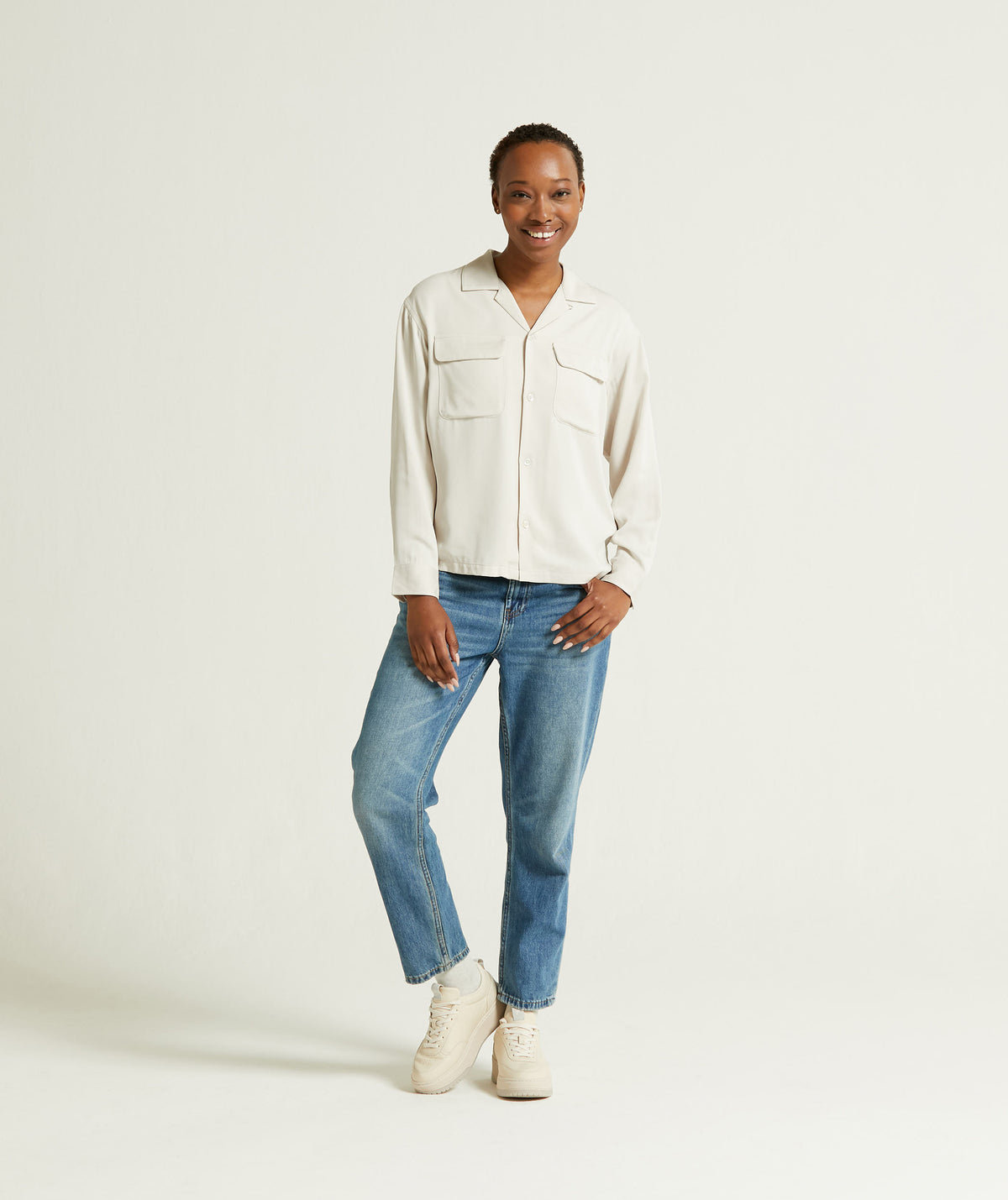 Long Sleeve Denim Shirt