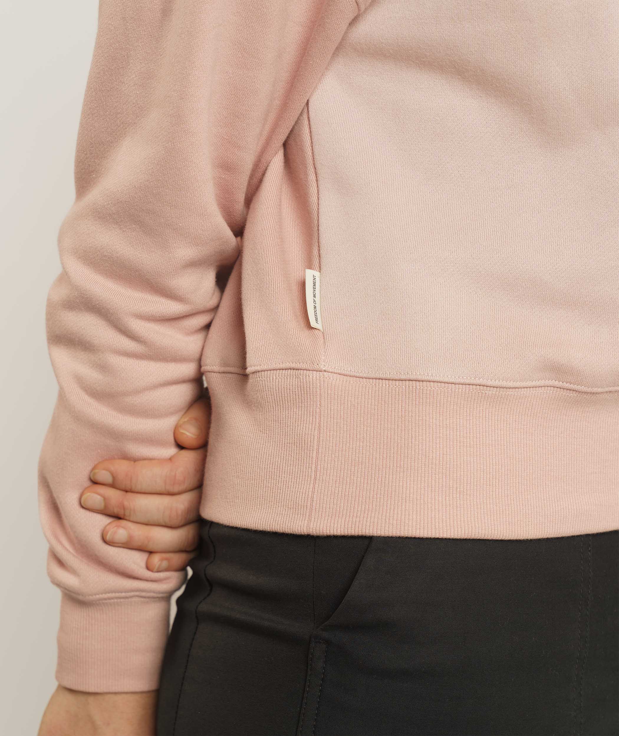 Ladies Turtle Neck Sweater - Dusty Pink