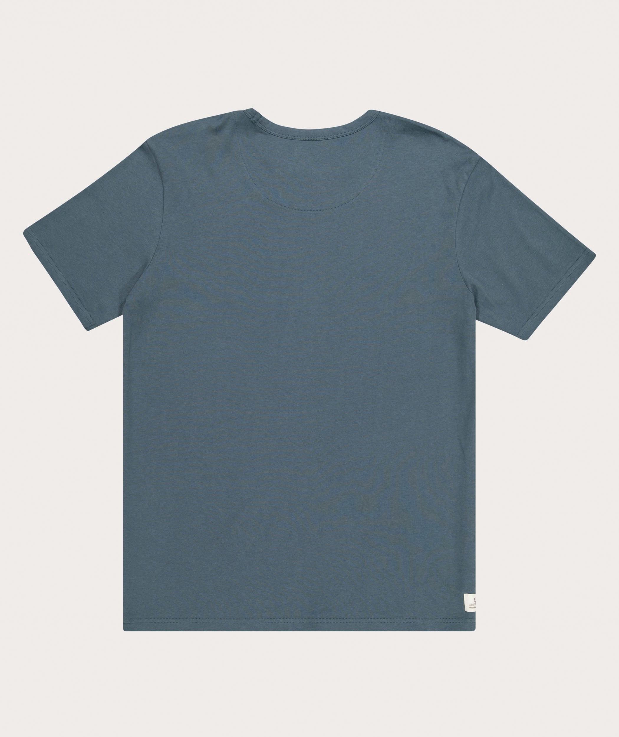 Men's Relaxed Organic Cotton Tee - Blue Steel