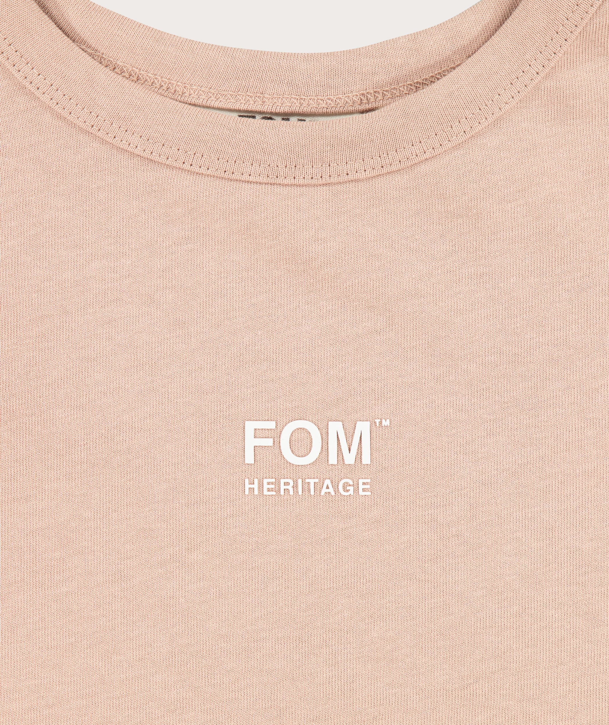 FOM x Koooooos Ladies Relaxed Heritage Tee - Rose Tan