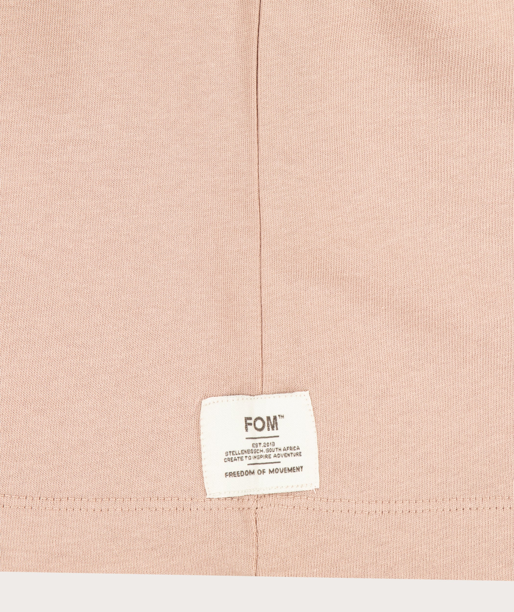 FOM x Koooooos Ladies Relaxed Heritage Tee - Rose Tan