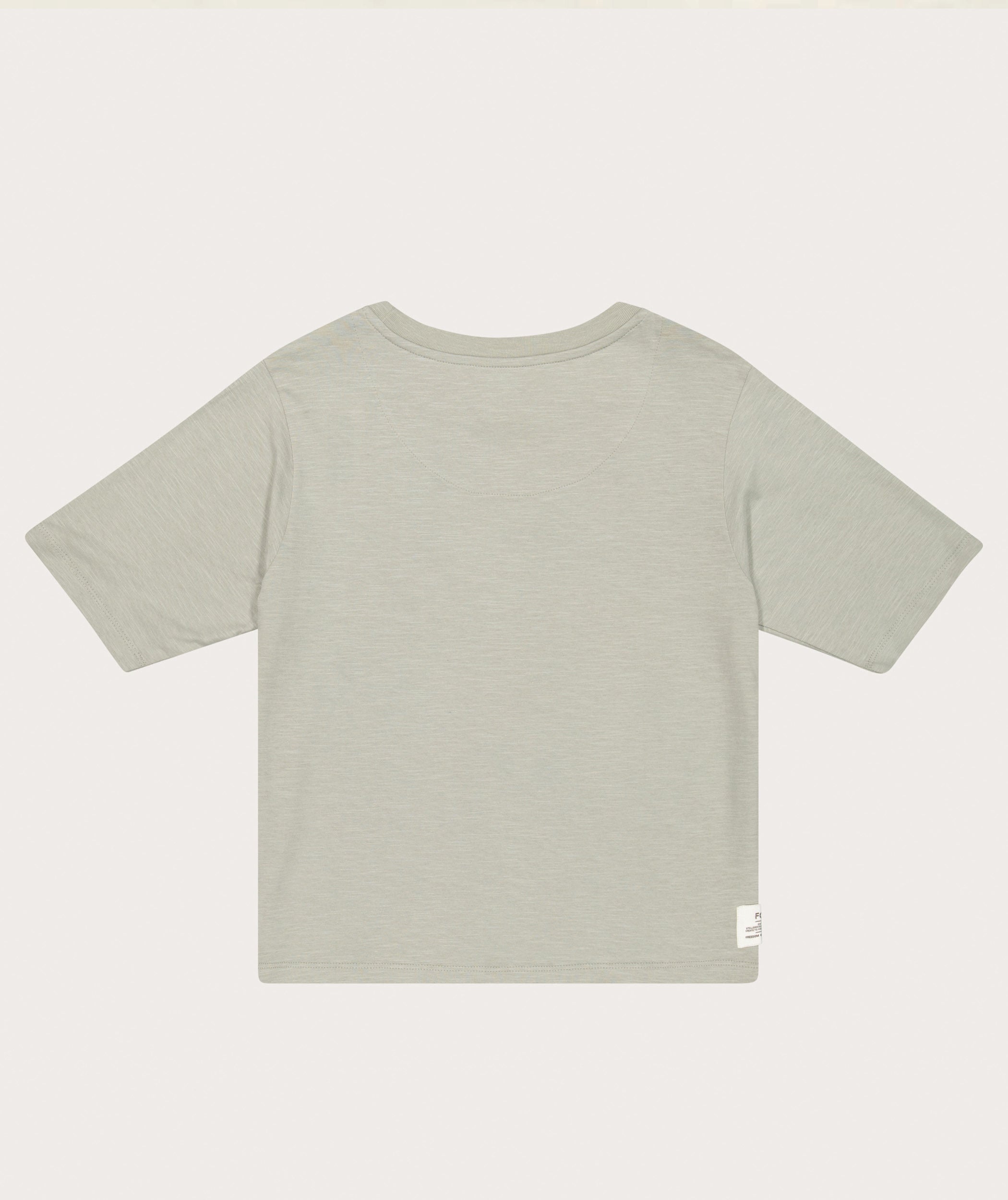 Ladies Standard Cotton Slub Tee - Mineral Grey