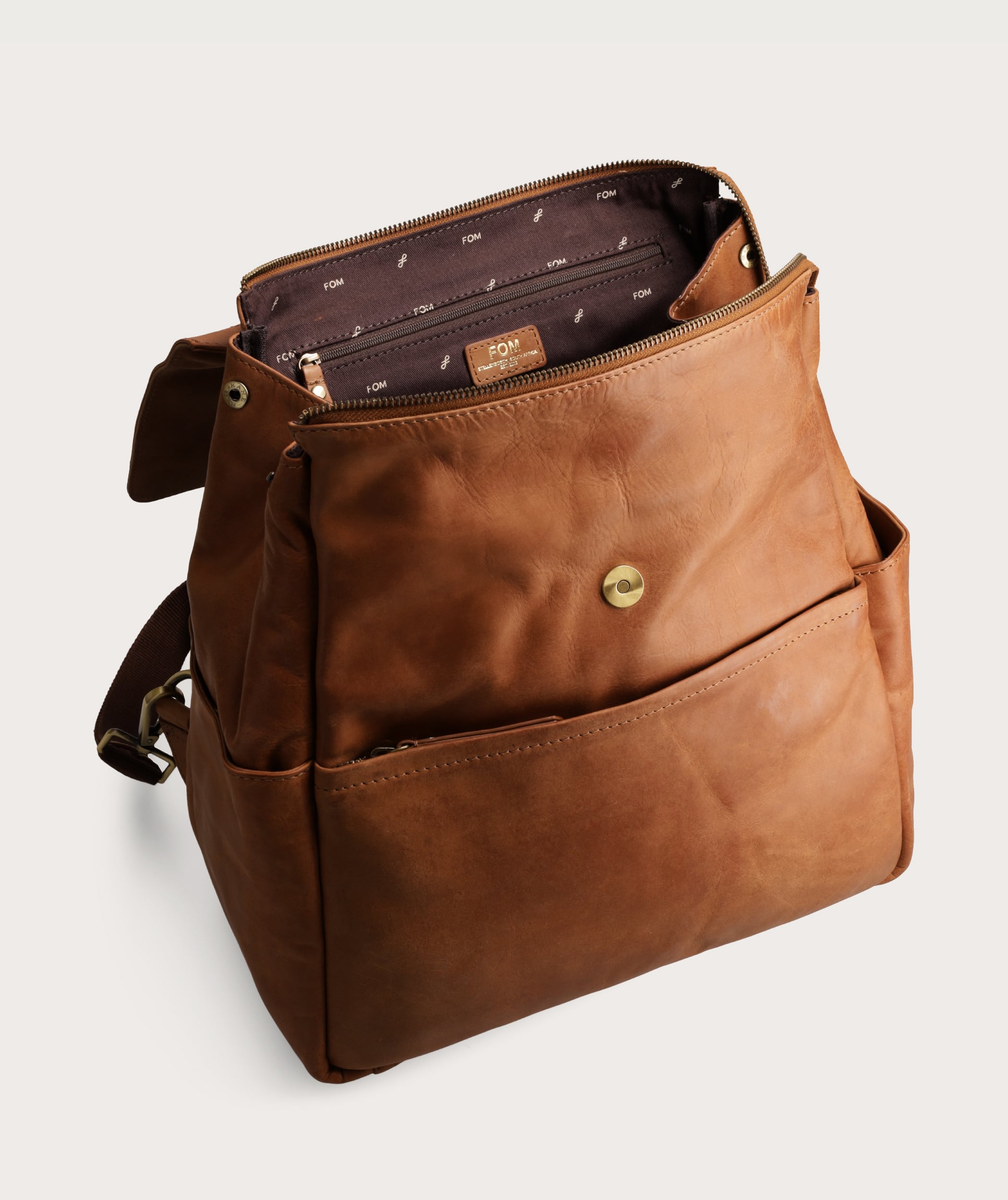 Lisa Nappy Bag - Pecan