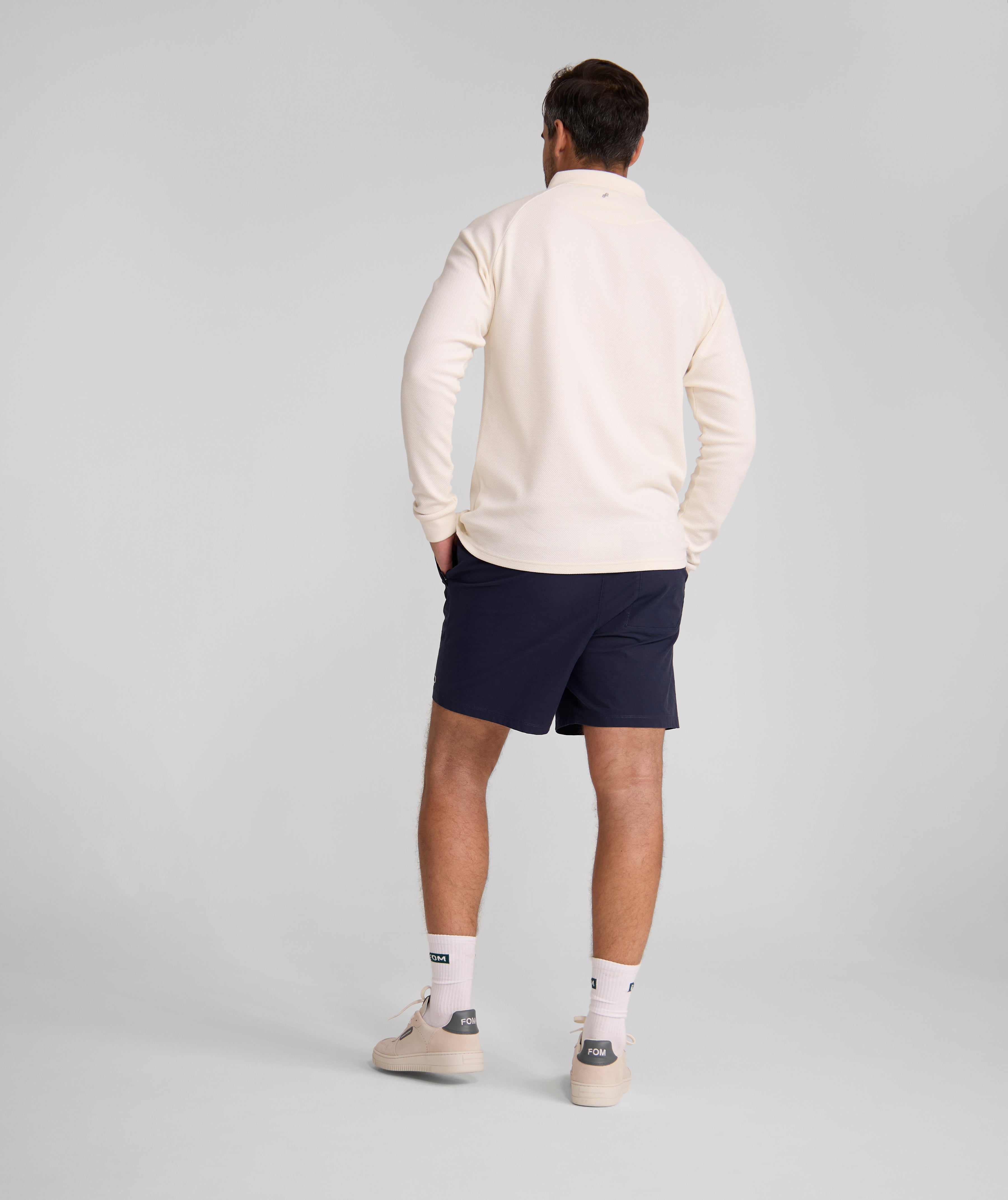 Mens FreeMotion Pull On Shorts - Navy