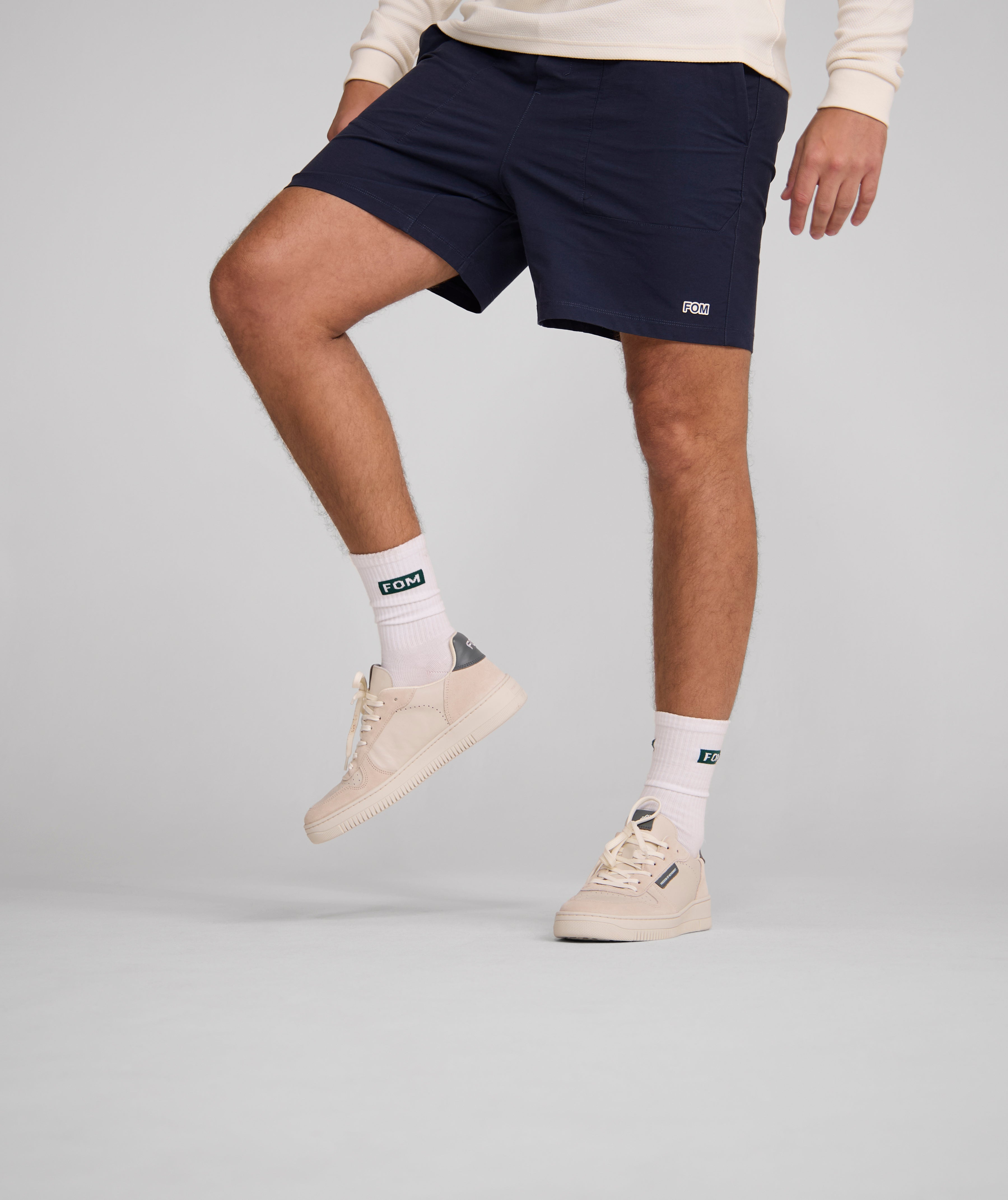 Mens FreeMotion Pull On Shorts - Navy