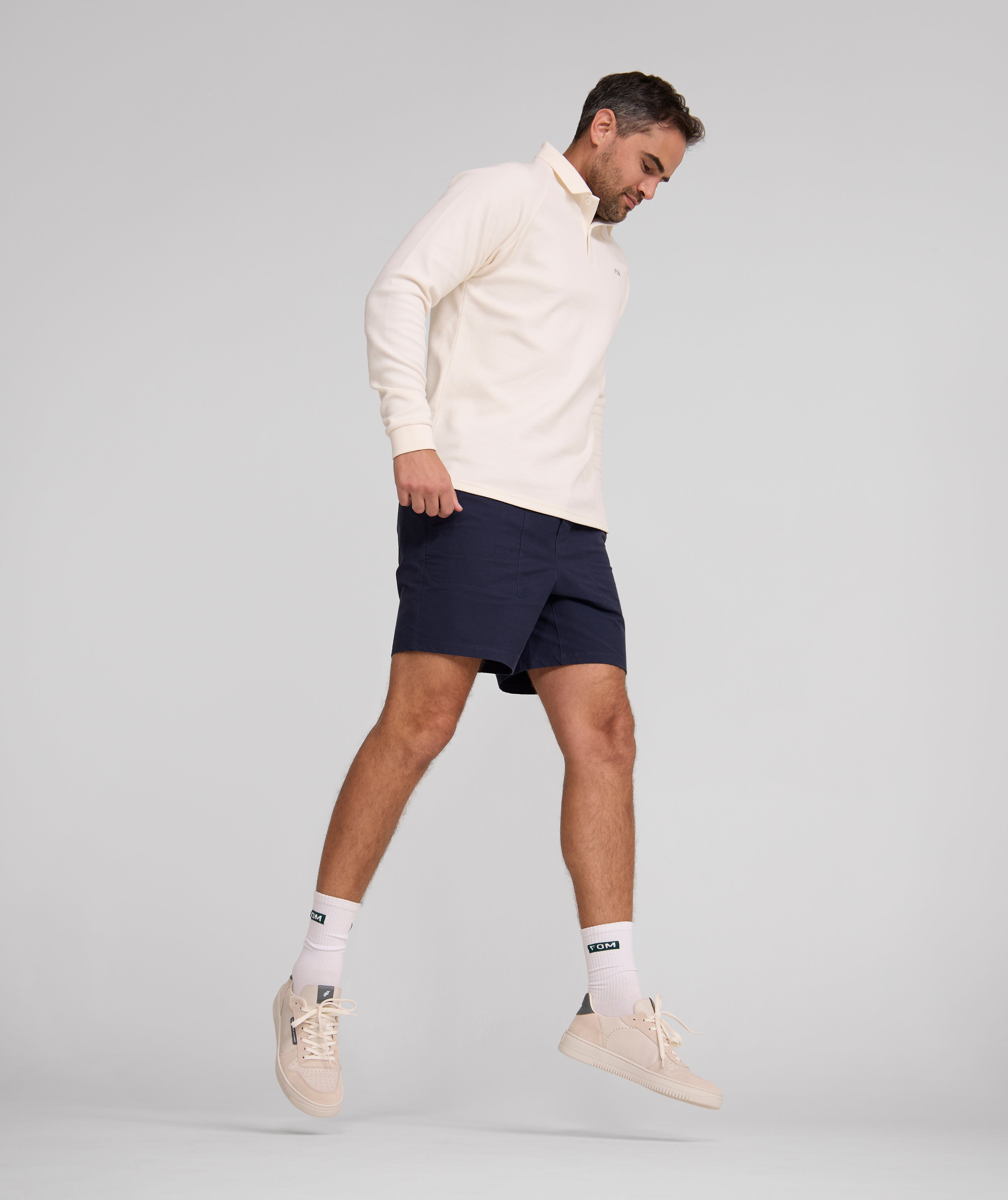 Mens FreeMotion Pull On Shorts - Navy