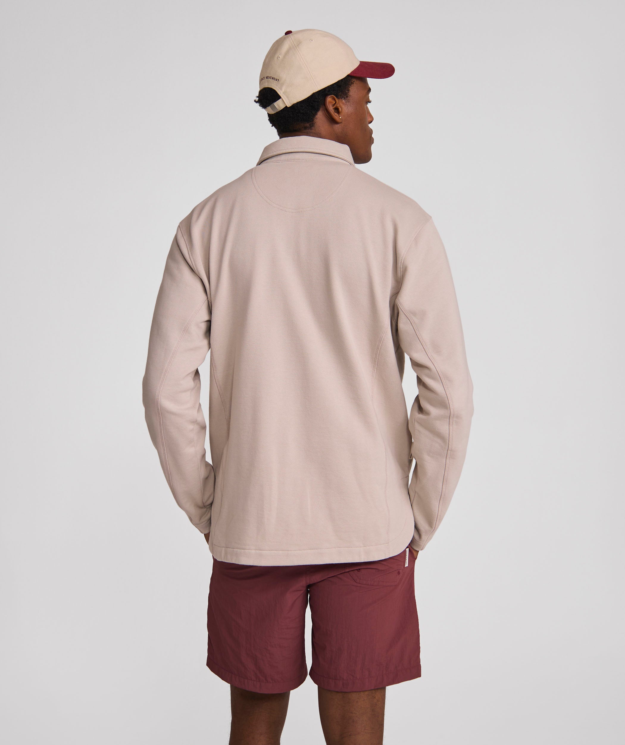 Mens Swimming Shorts - Burgundy