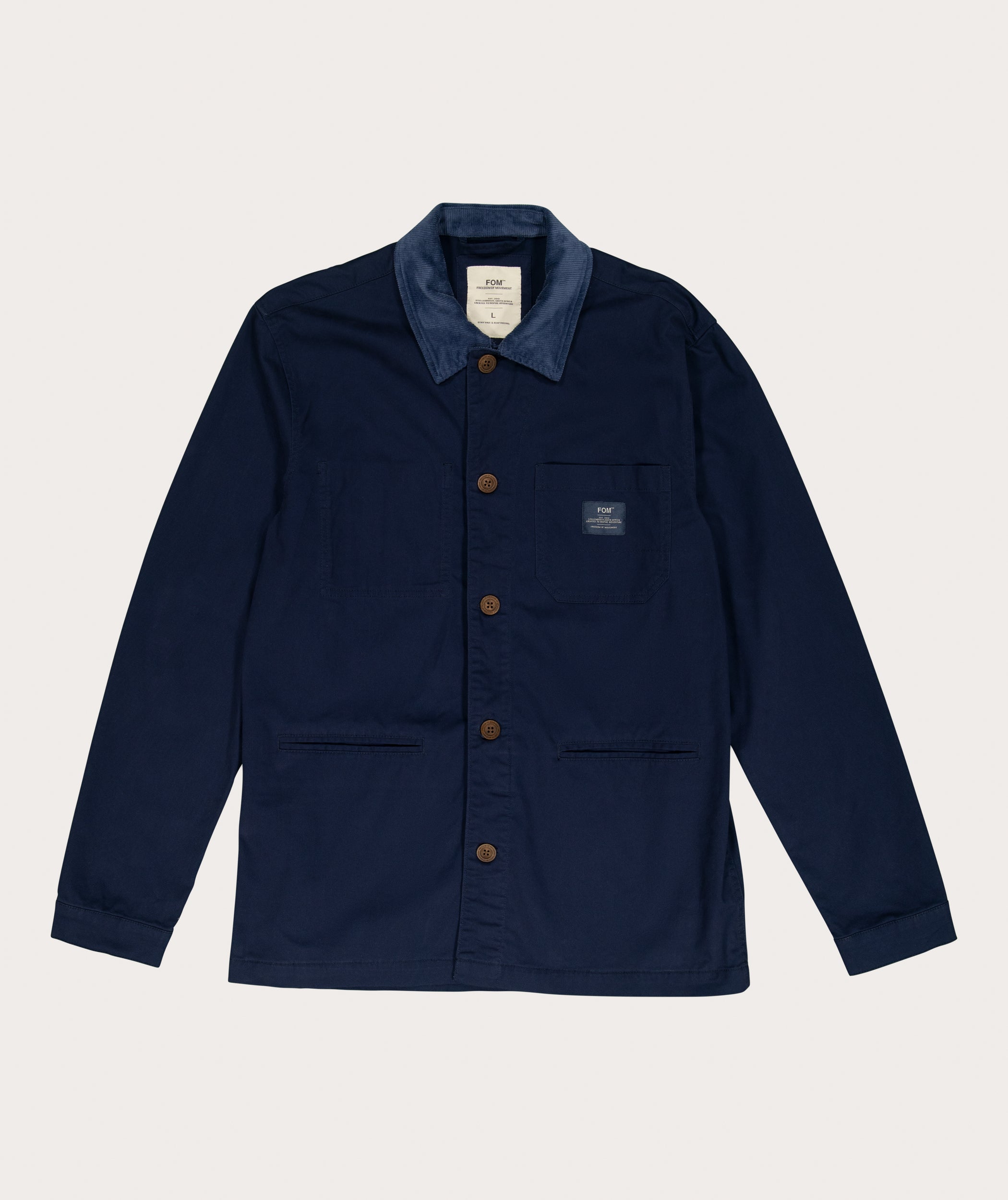 Mens Workwear Shacket - Navy