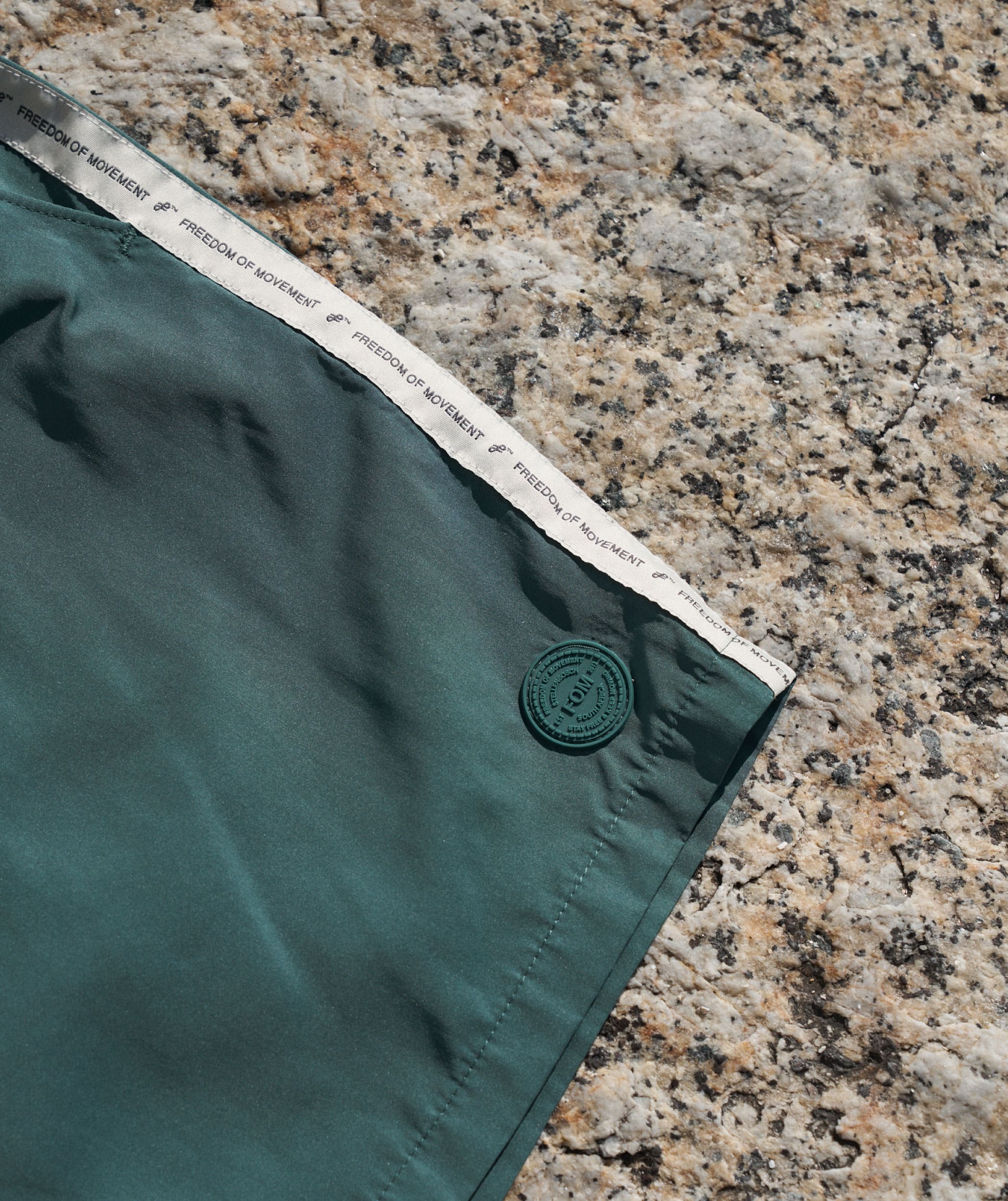 Mens Swimming Shorts Pine Green