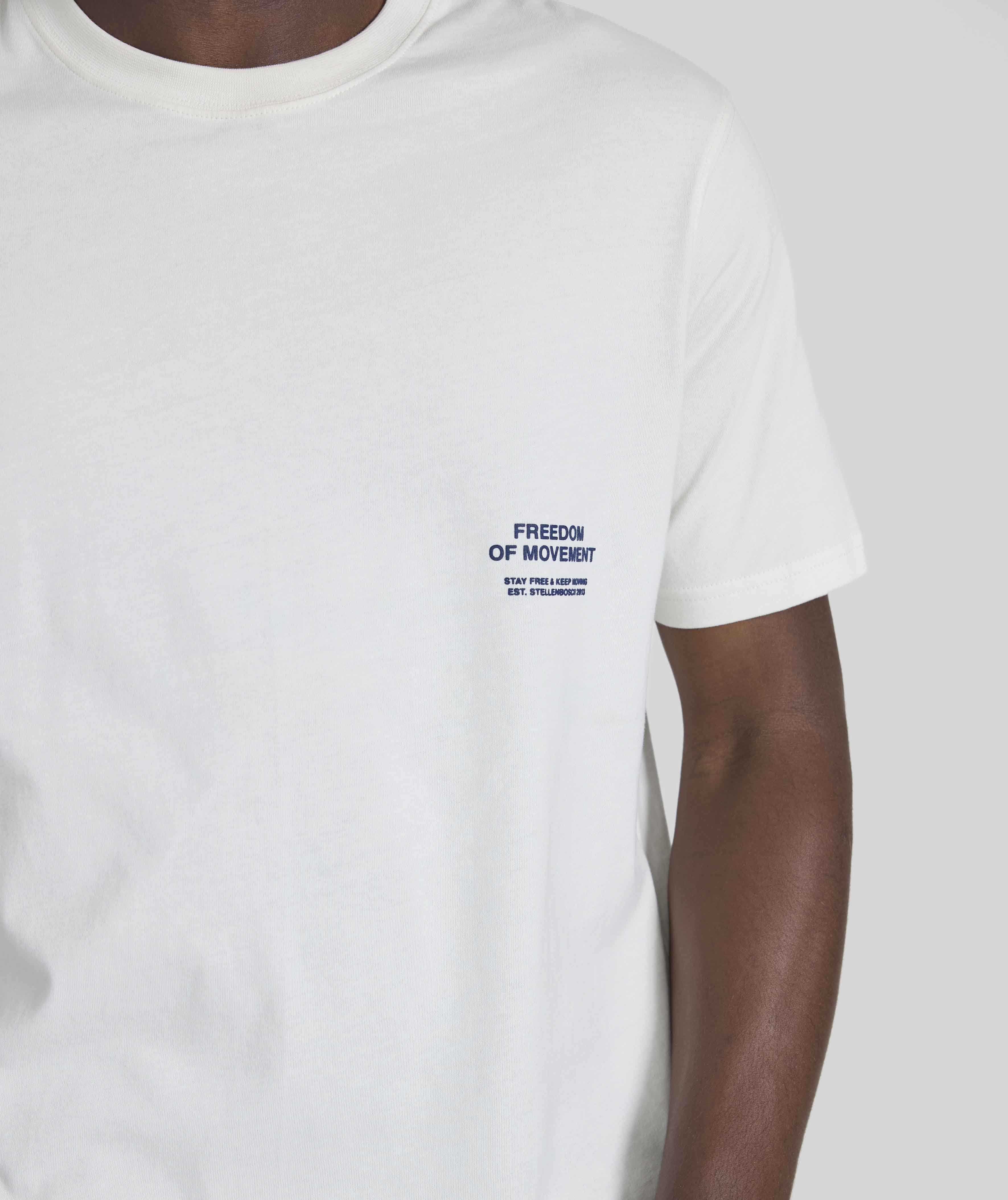 Mens Arniston Graphic Tee - Ivory