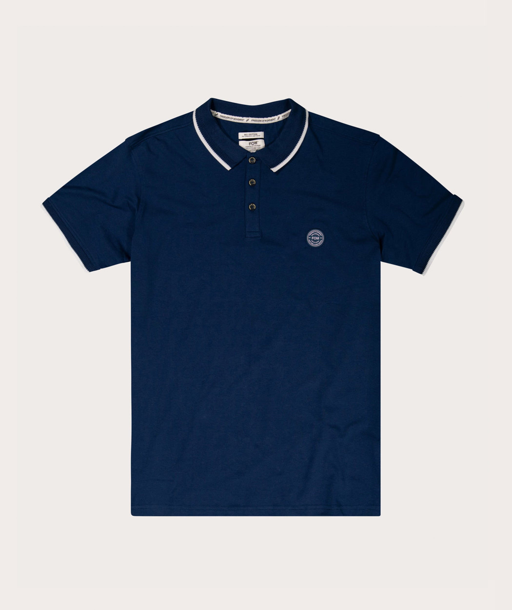 Mens Stretch Cotton Golfer - Navy