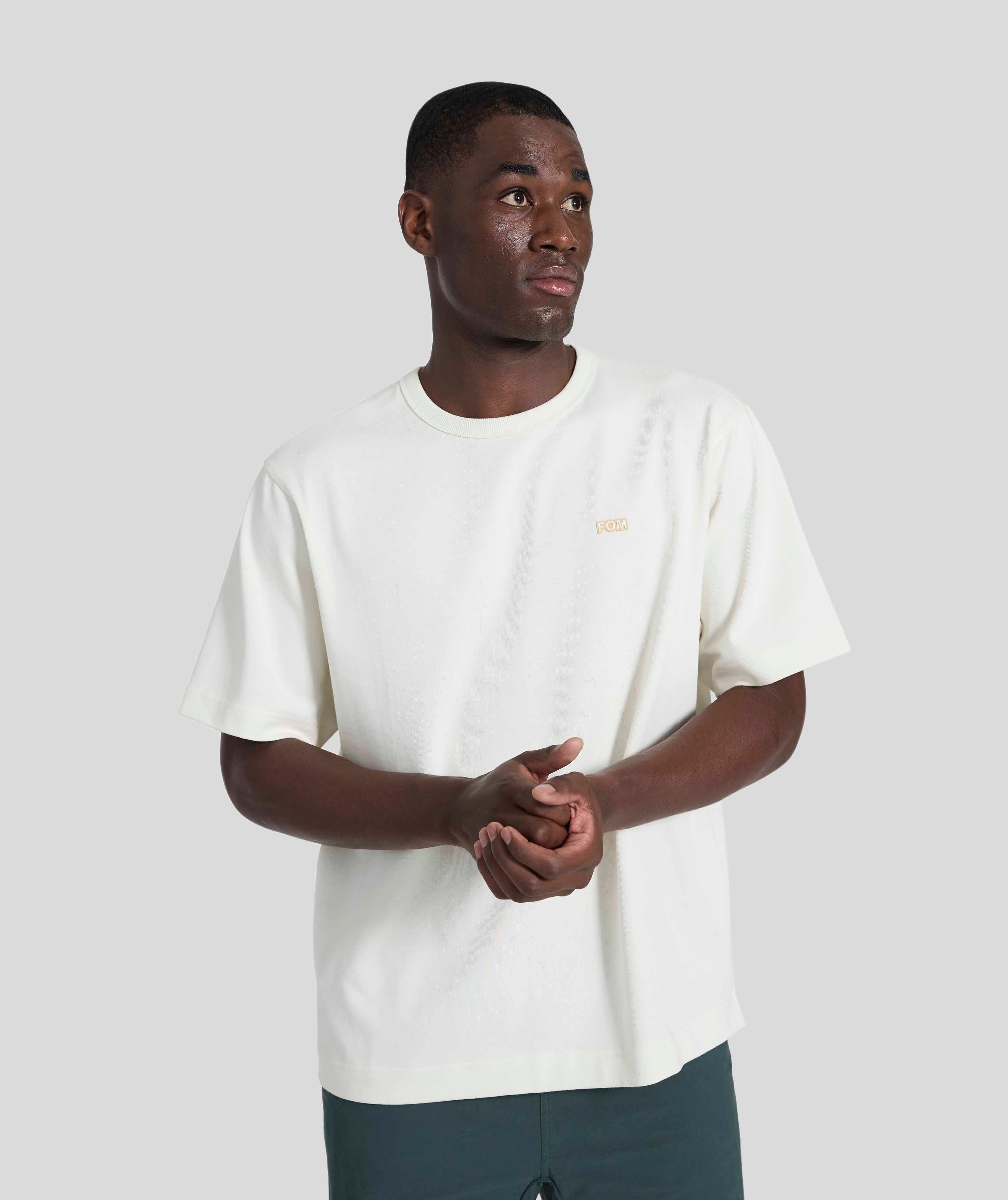 Mens Heavyweight Tee - Ivory