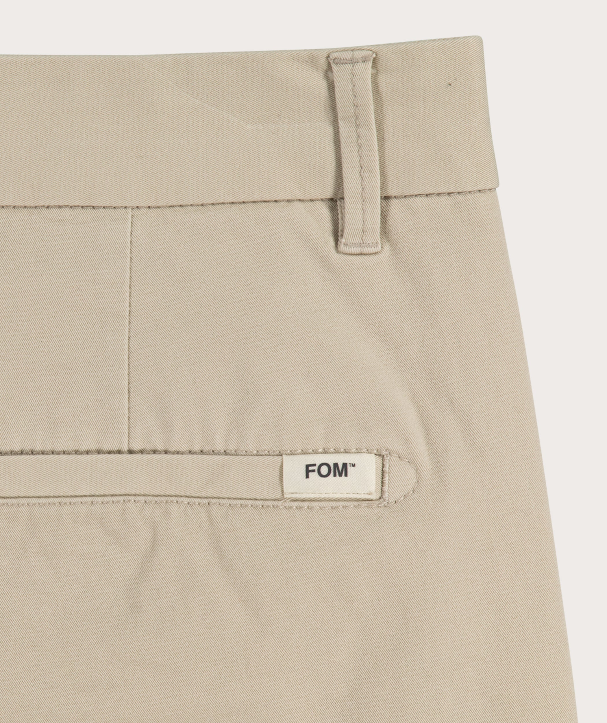 Mens Classic Slim Fit Chino - Light Sand