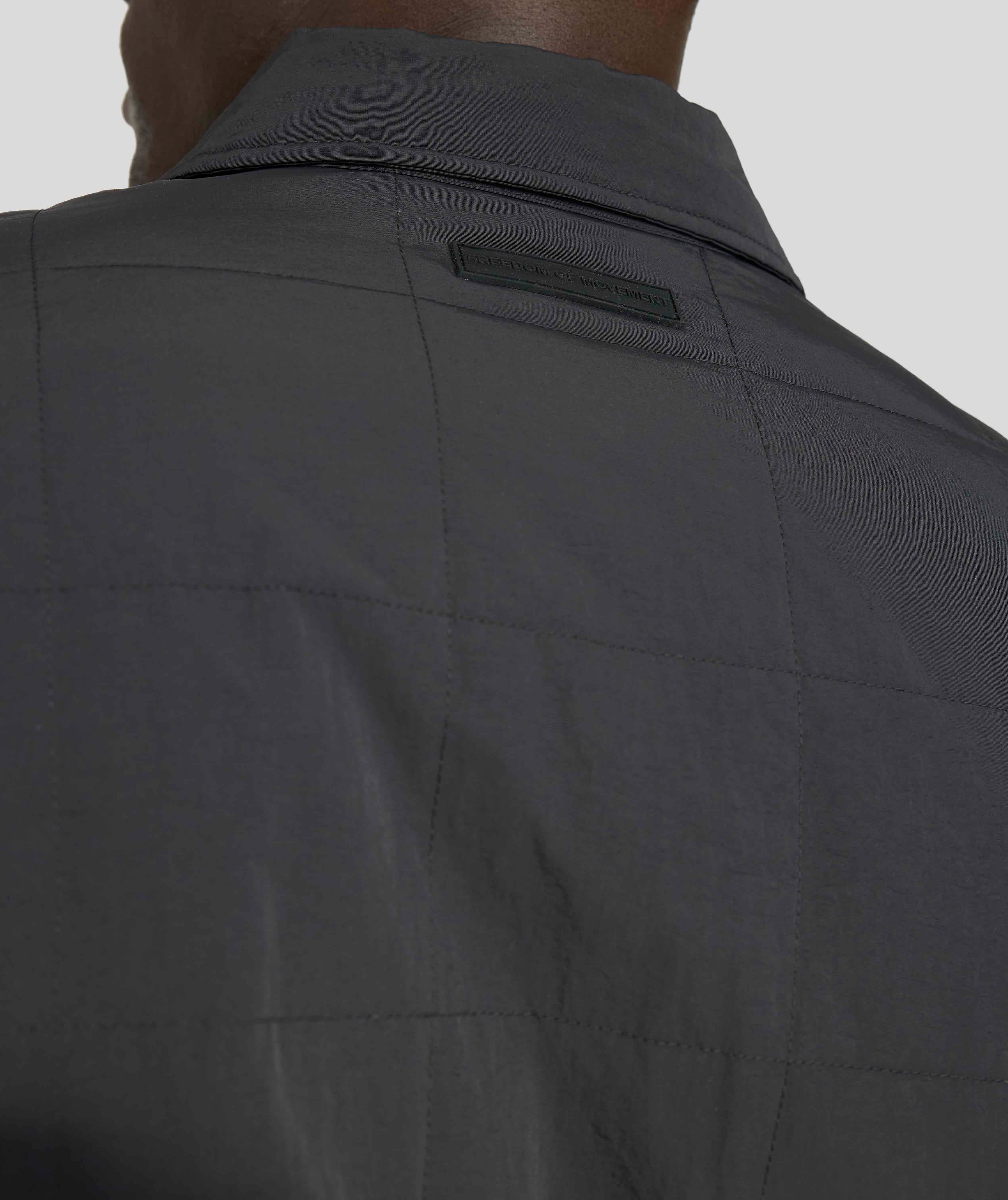 Mens Quilted Jacket - Black