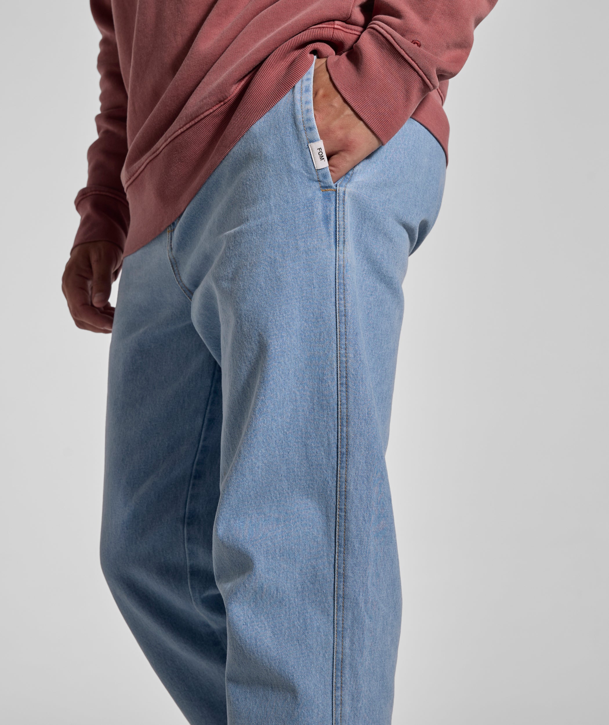 Mens Slim Fit Denim - Blue