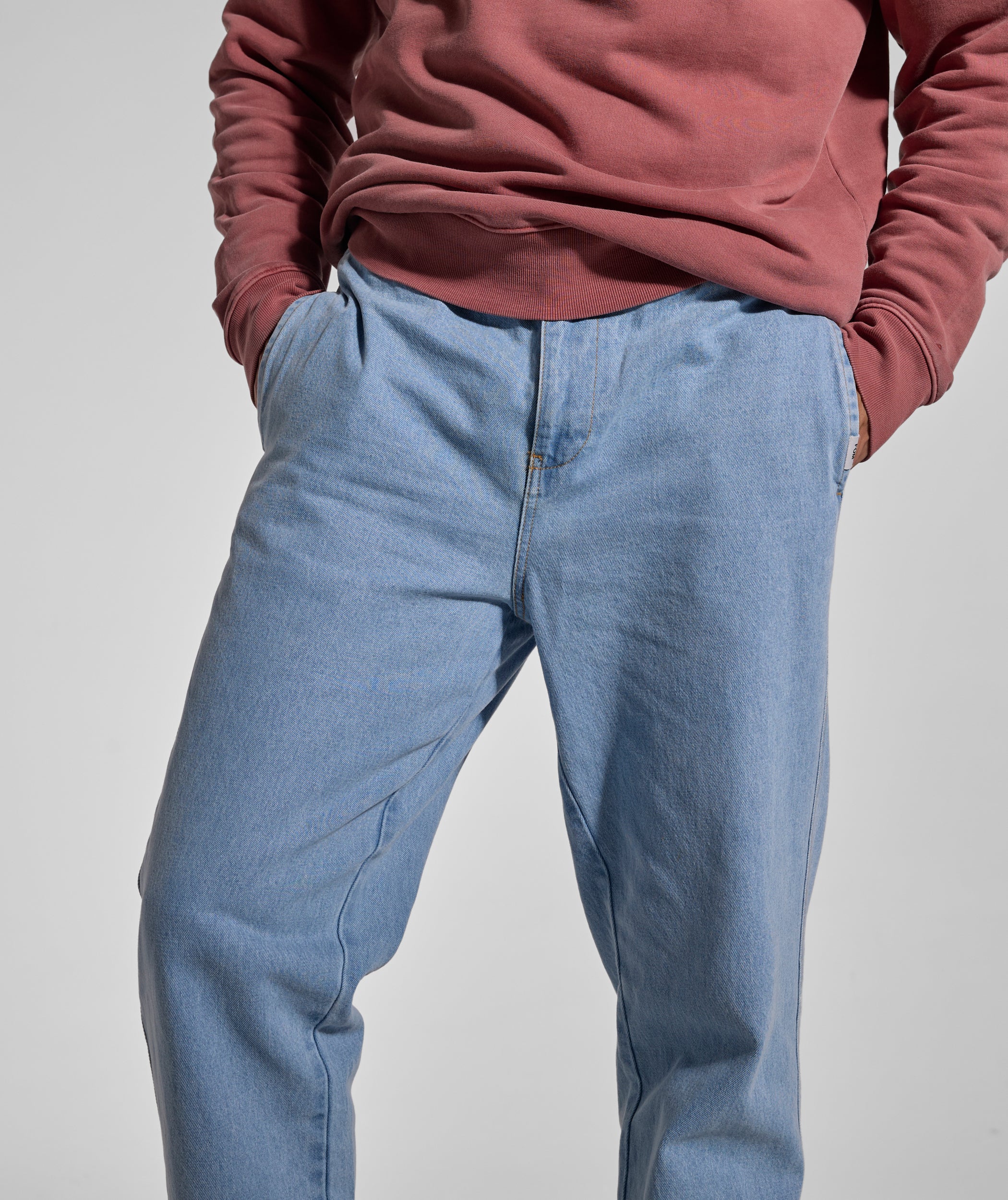 Mens Slim Fit Denim - Blue