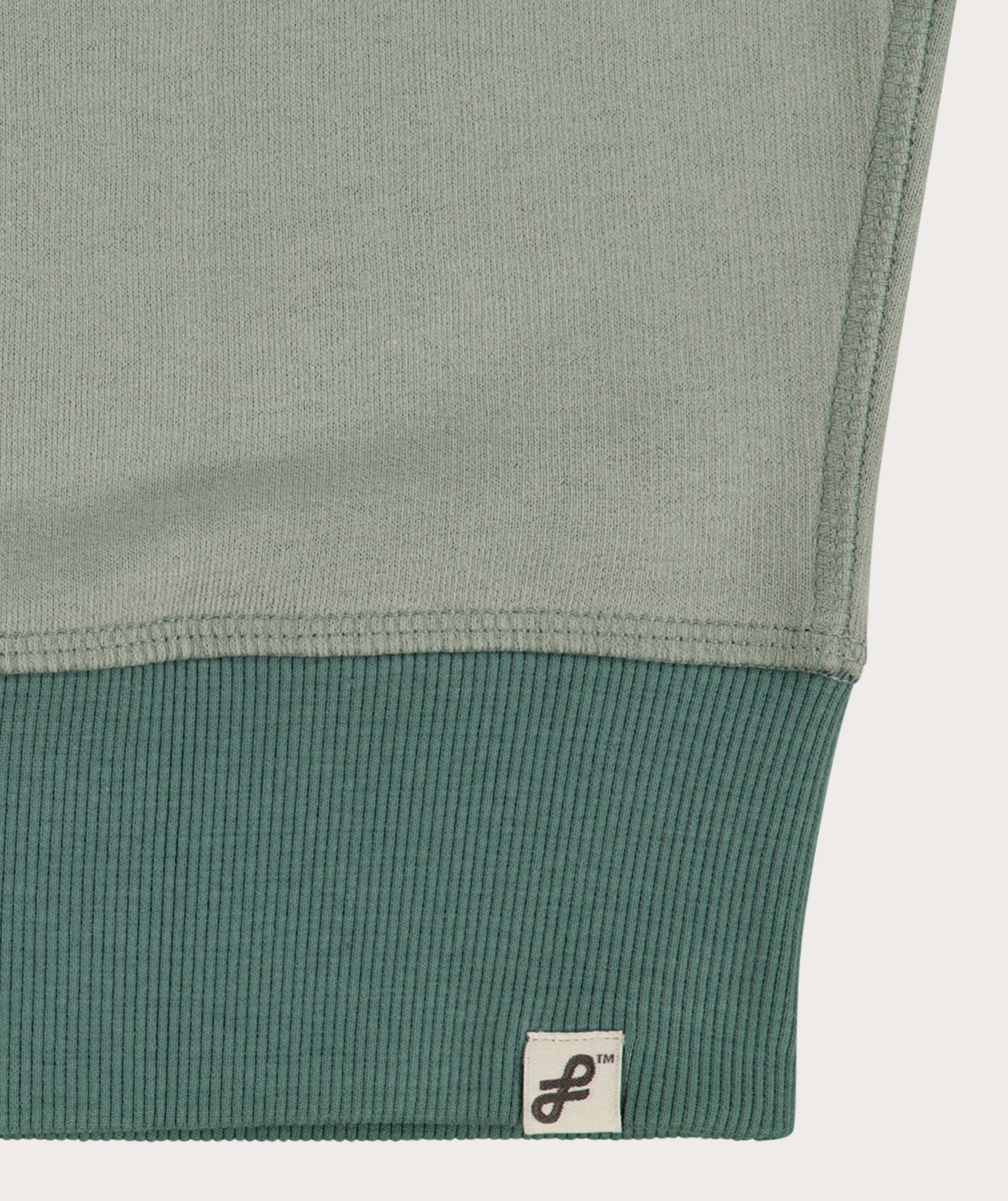 Mens Crew Neck Sweater - Blue Colour block