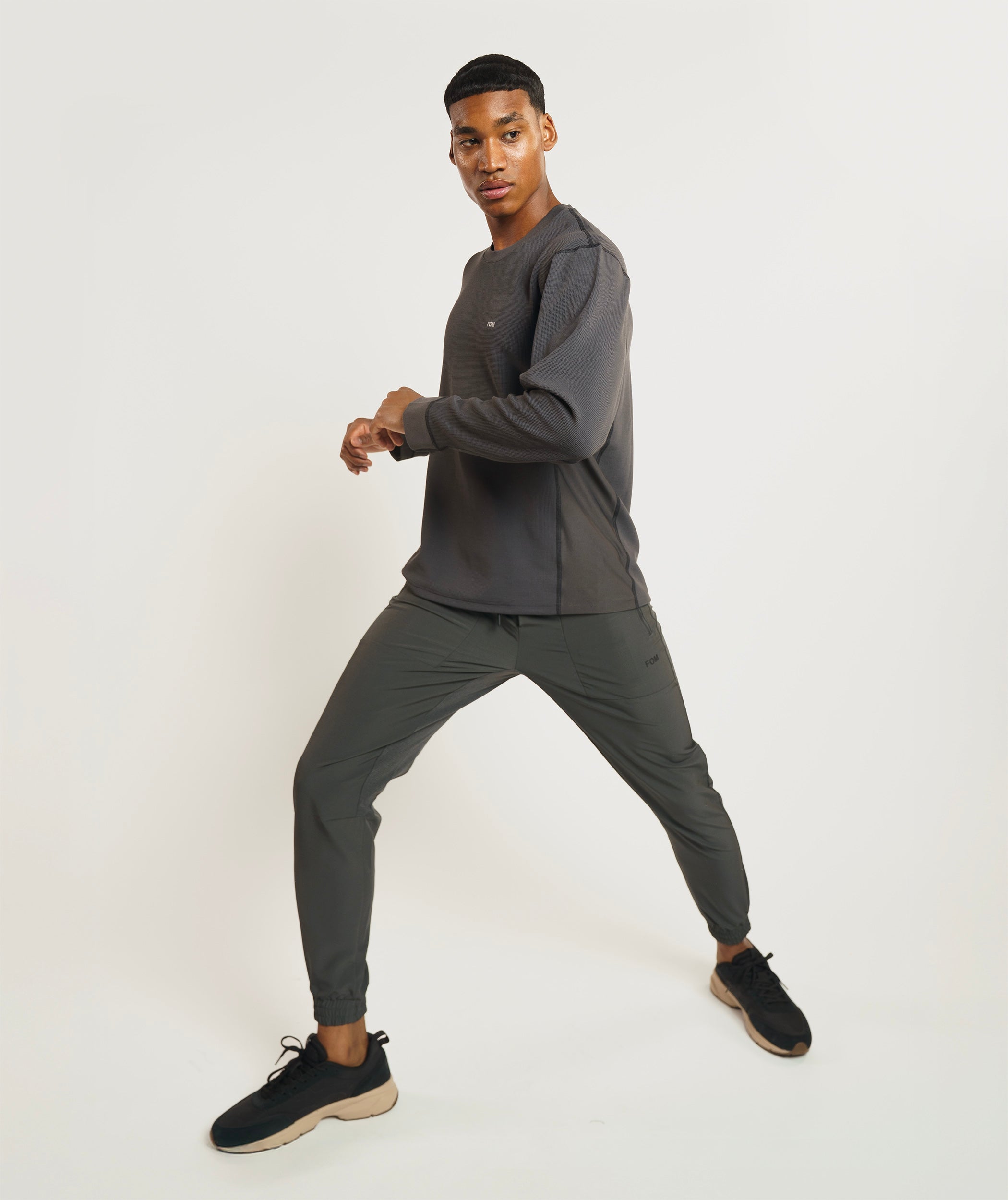 Mens Technical Jogger - Charcoal