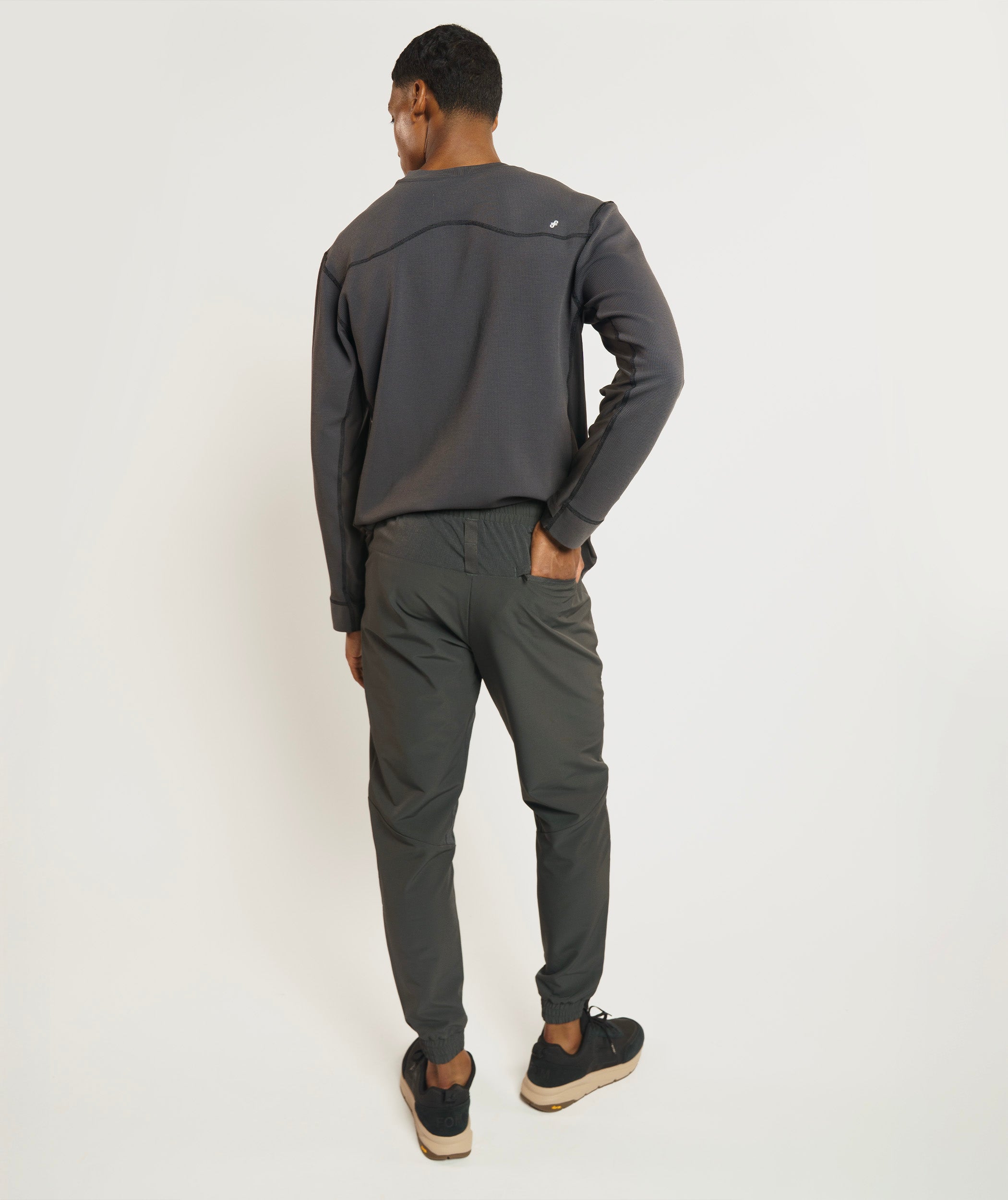 Mens Technical Jogger - Charcoal