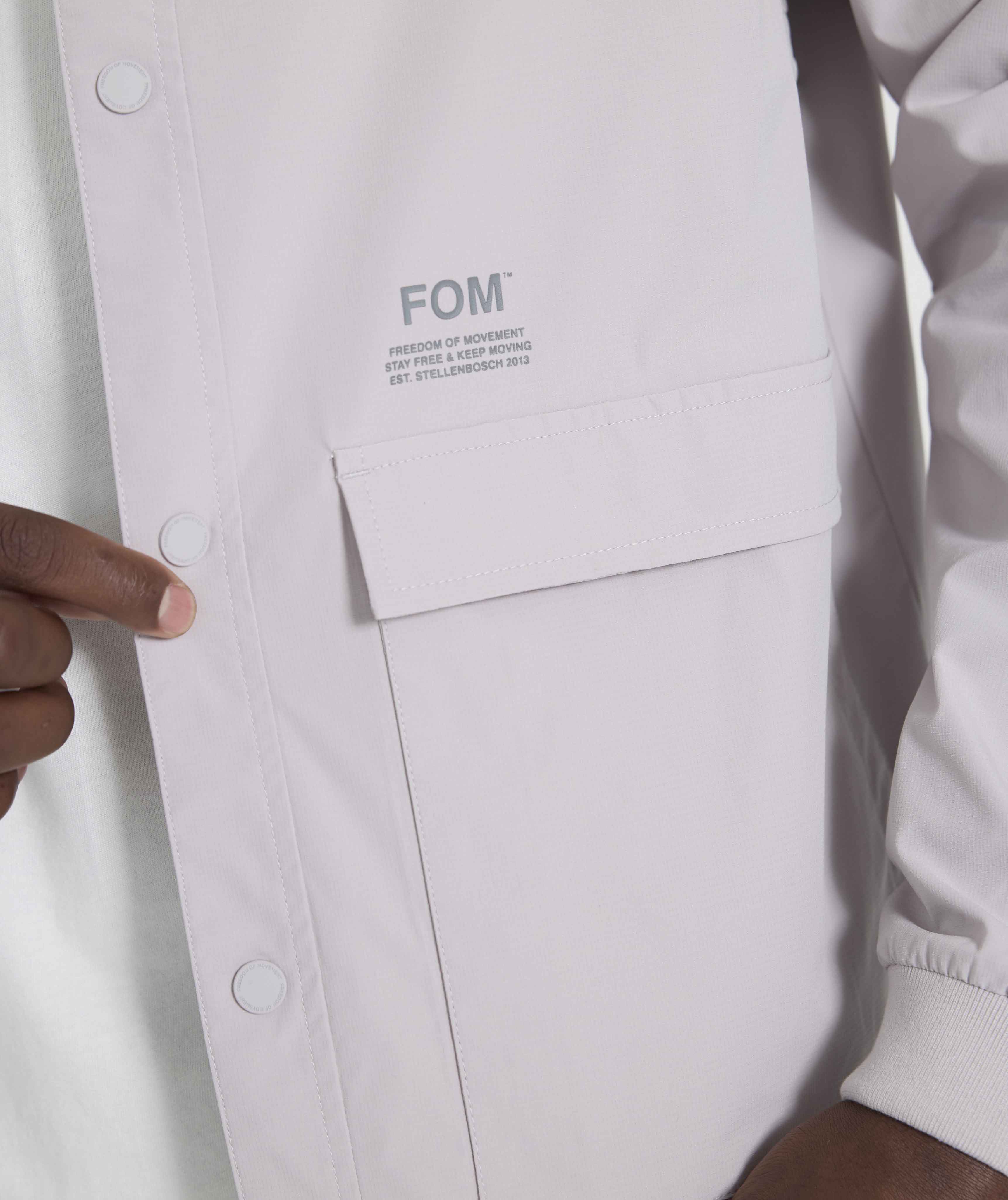 Mens Water Resistant Jacket - Light Grey