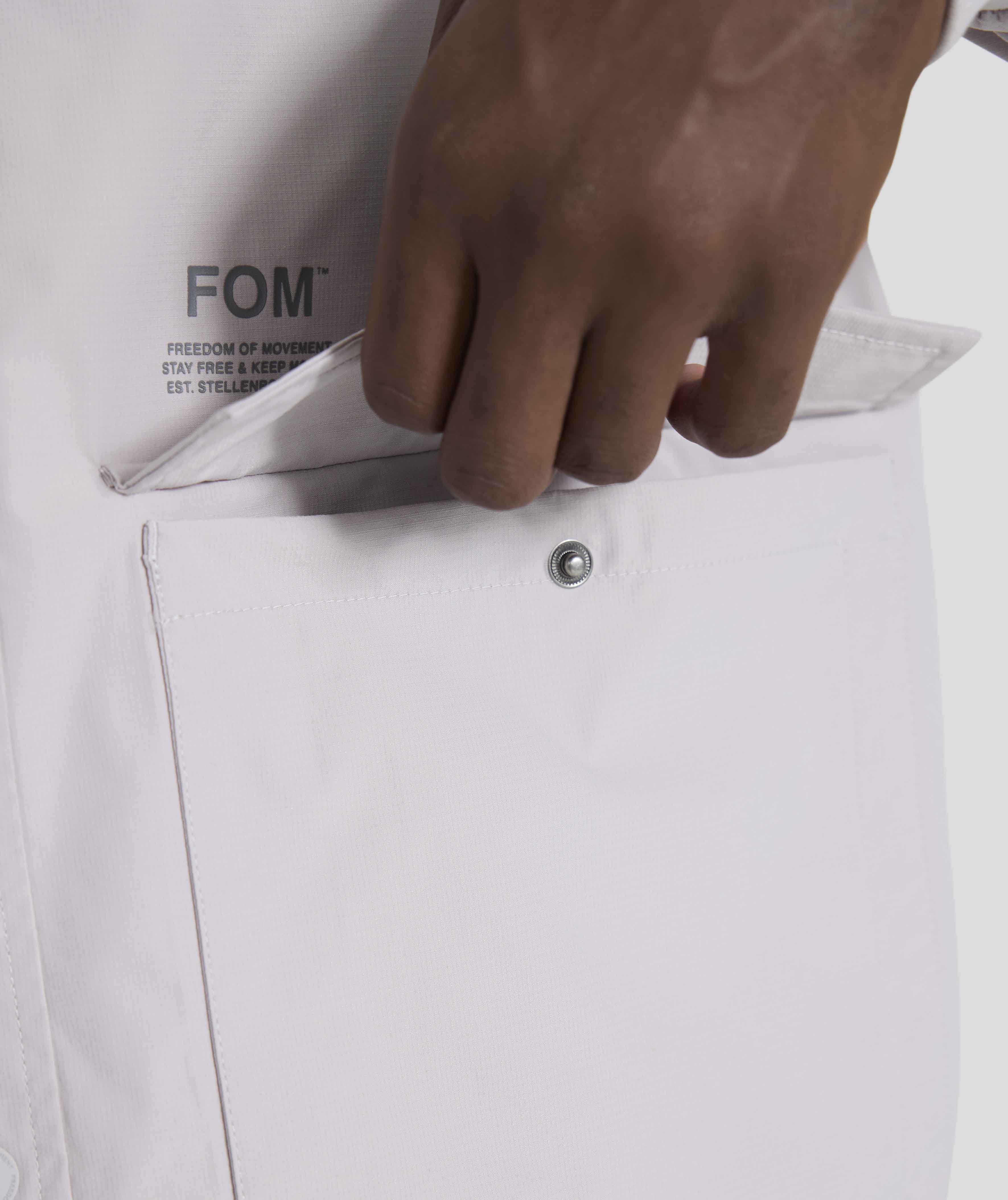 Mens Water Resistant Jacket - Light Grey